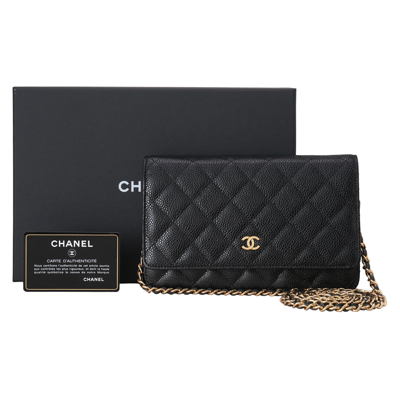 CHANEL(USED)샤넬 캐비어 클래식 WOC