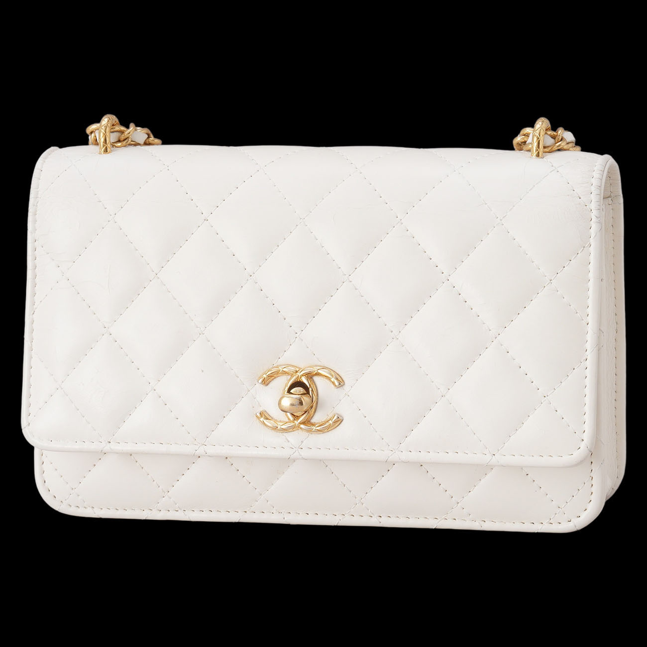 CHANEL(USED)샤넬 시즌 CC로고 WOC