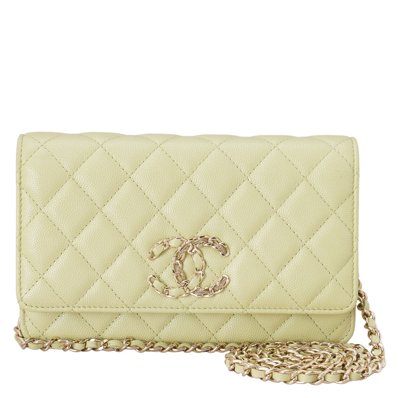 CHANEL(USED)샤넬 시즌 CC로고 클래식 WOC