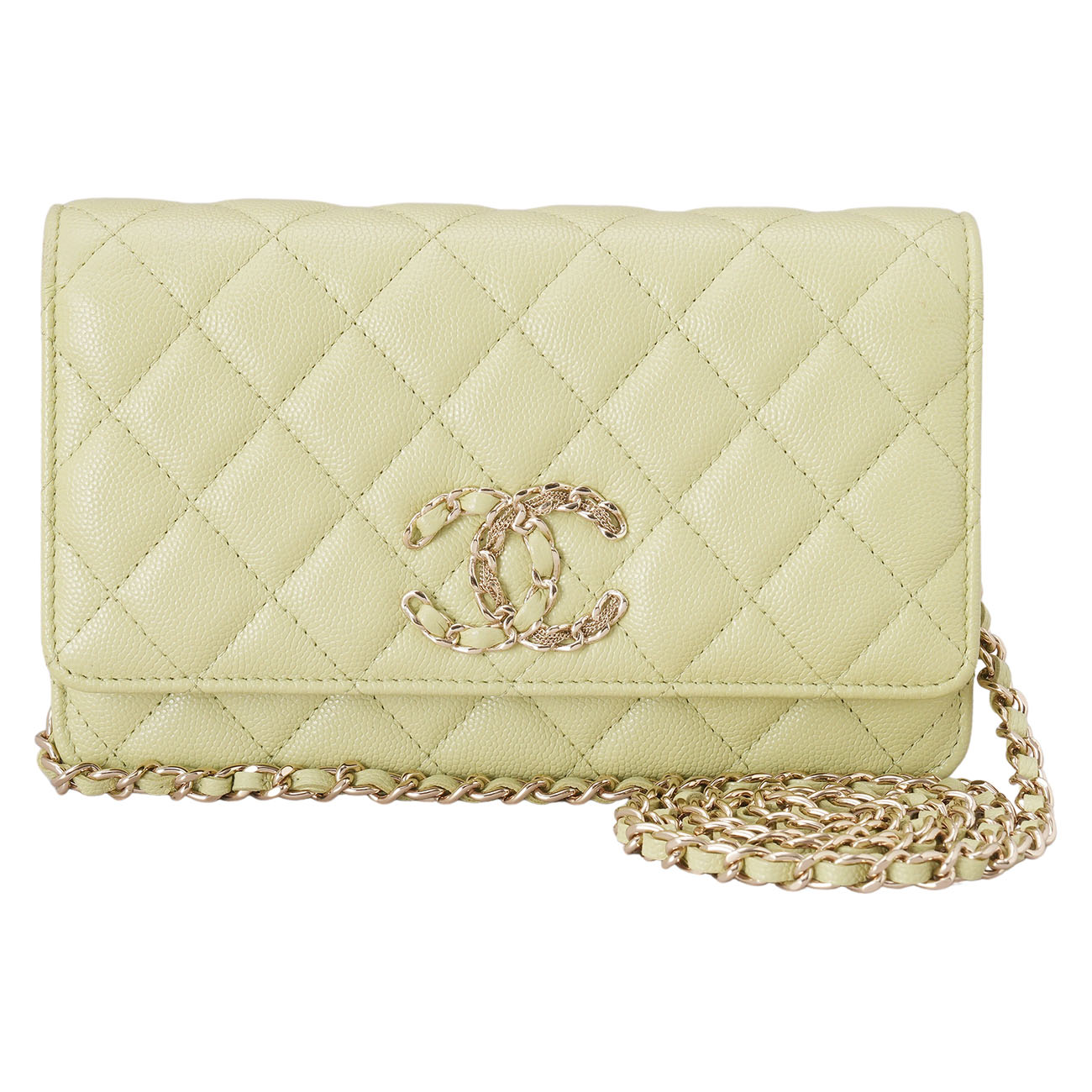 CHANEL(USED)샤넬 시즌 CC로고 클래식 WOC