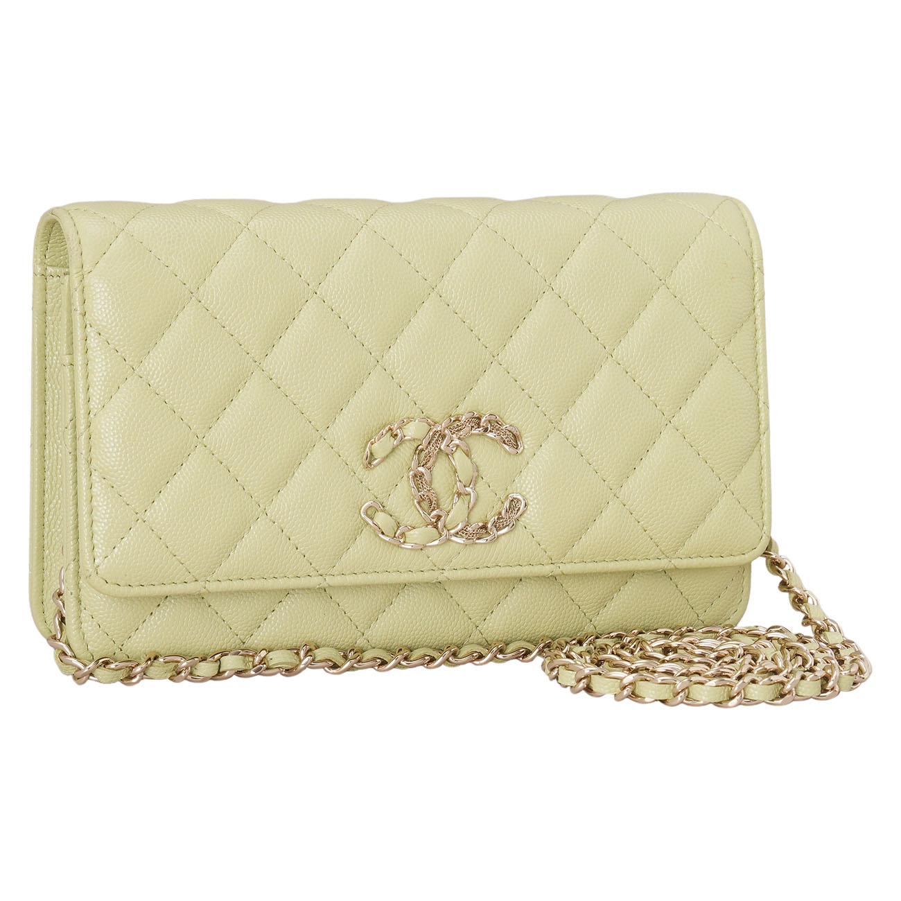 CHANEL(USED)샤넬 시즌 CC로고 클래식 WOC