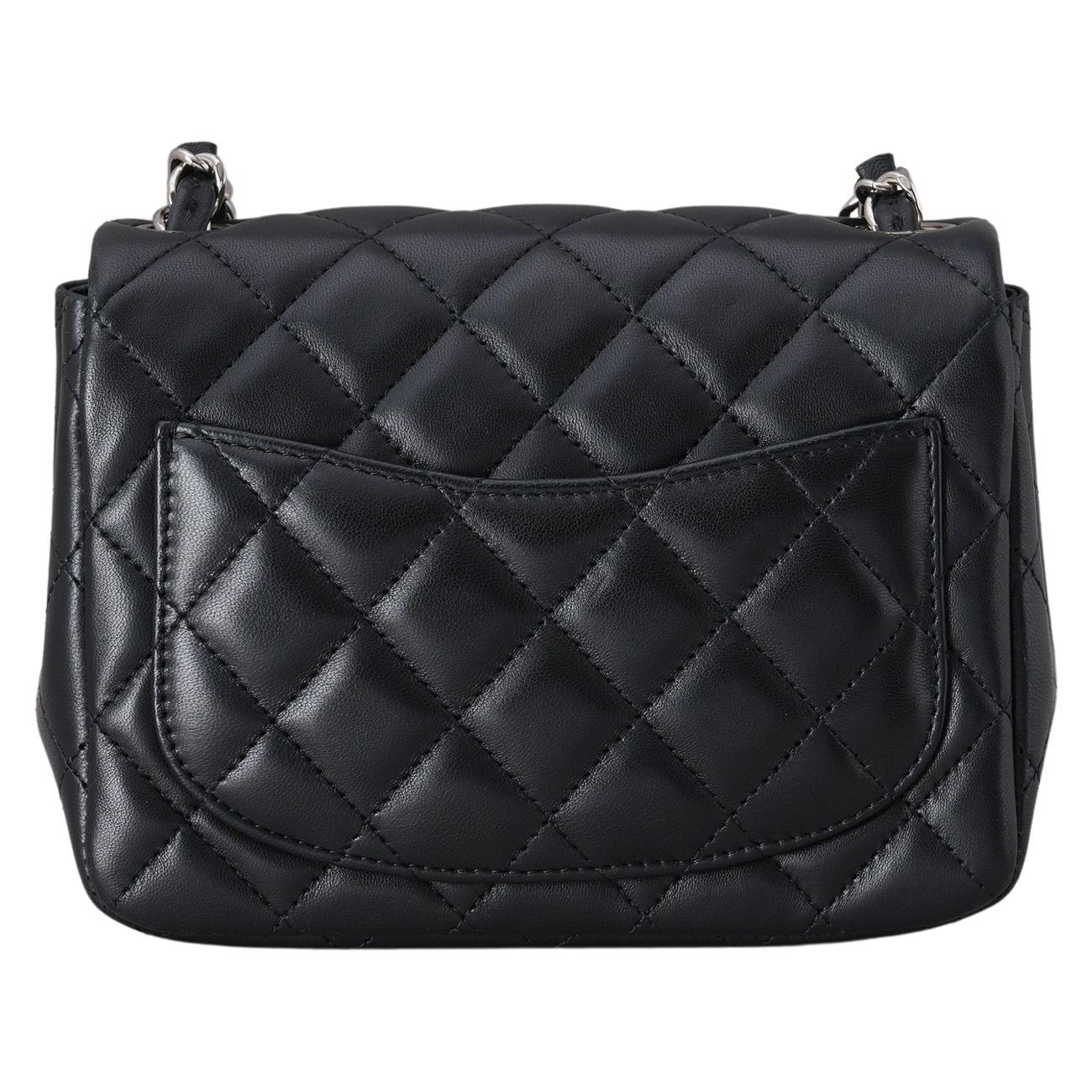 CHANEL(USED)샤넬 램스킨 클래식 쁘띠삭