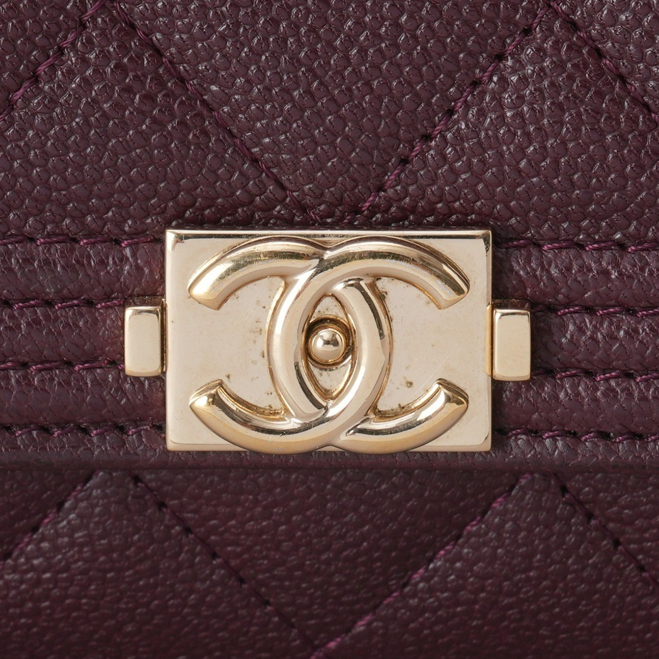 CHANEL(USED)샤넬 캐비어 보이샤넬 WOC