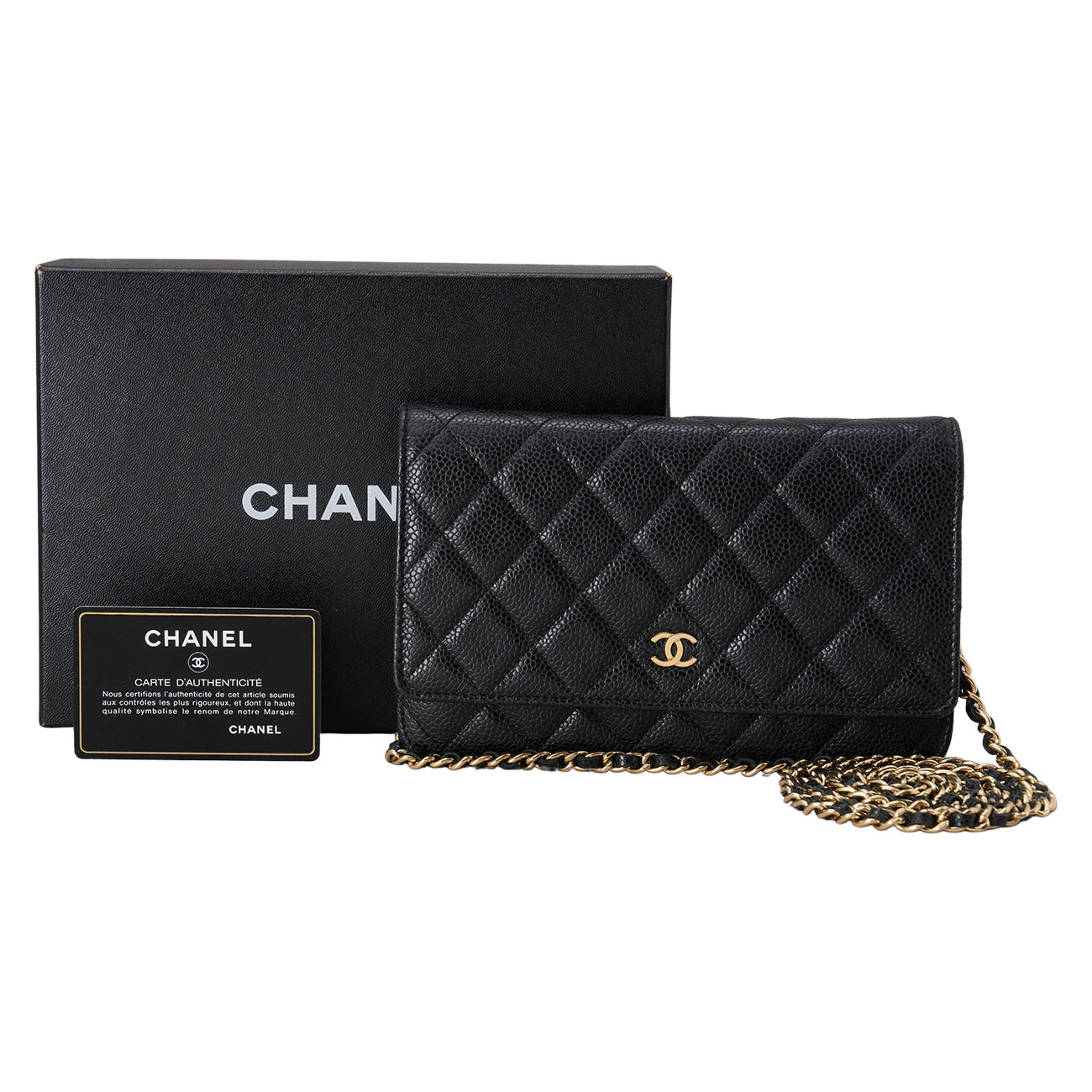 CHANEL(USED)샤넬 캐비어 클래식 WOC