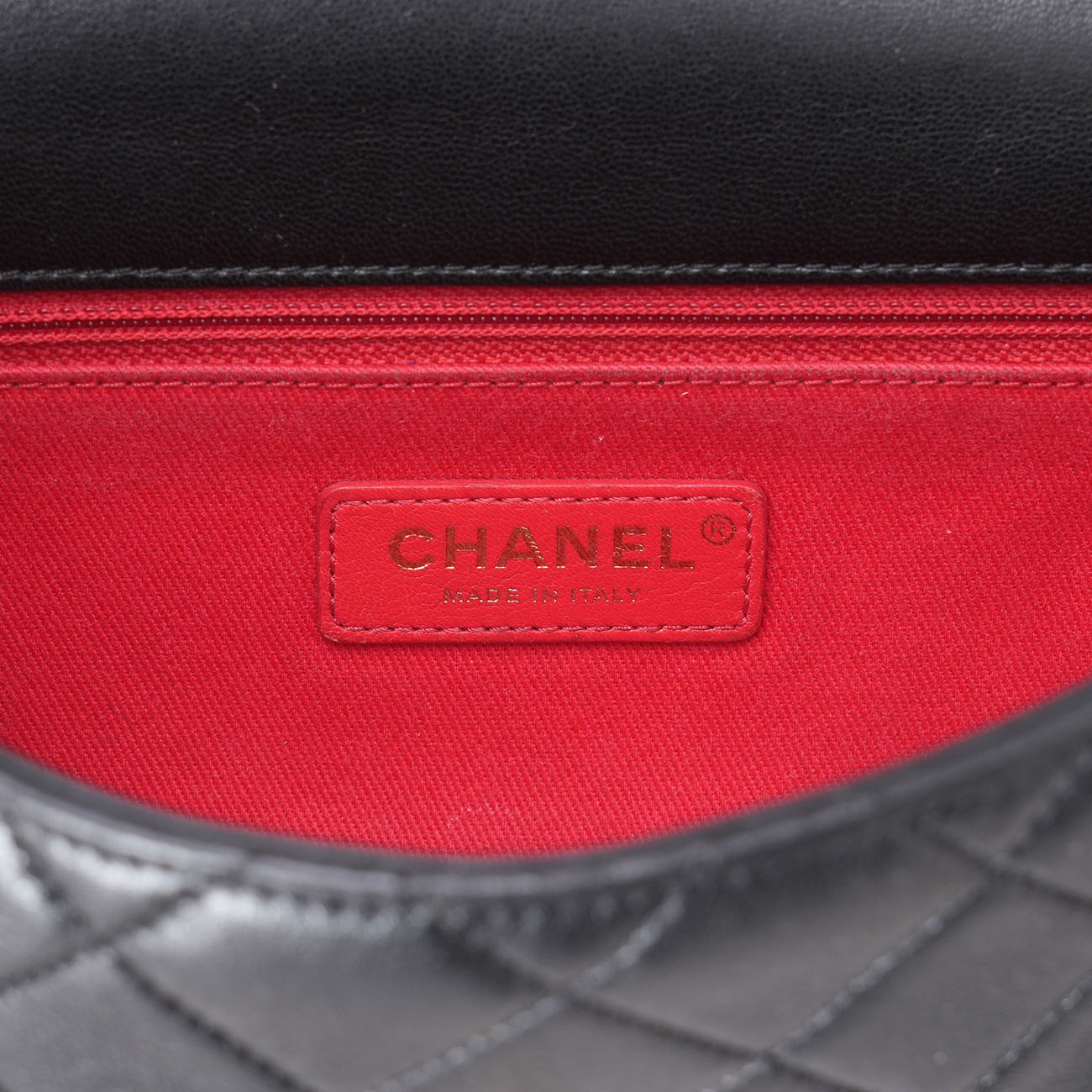 CHANEL(USED)샤넬 시즌 램스킨 스티치 체인백