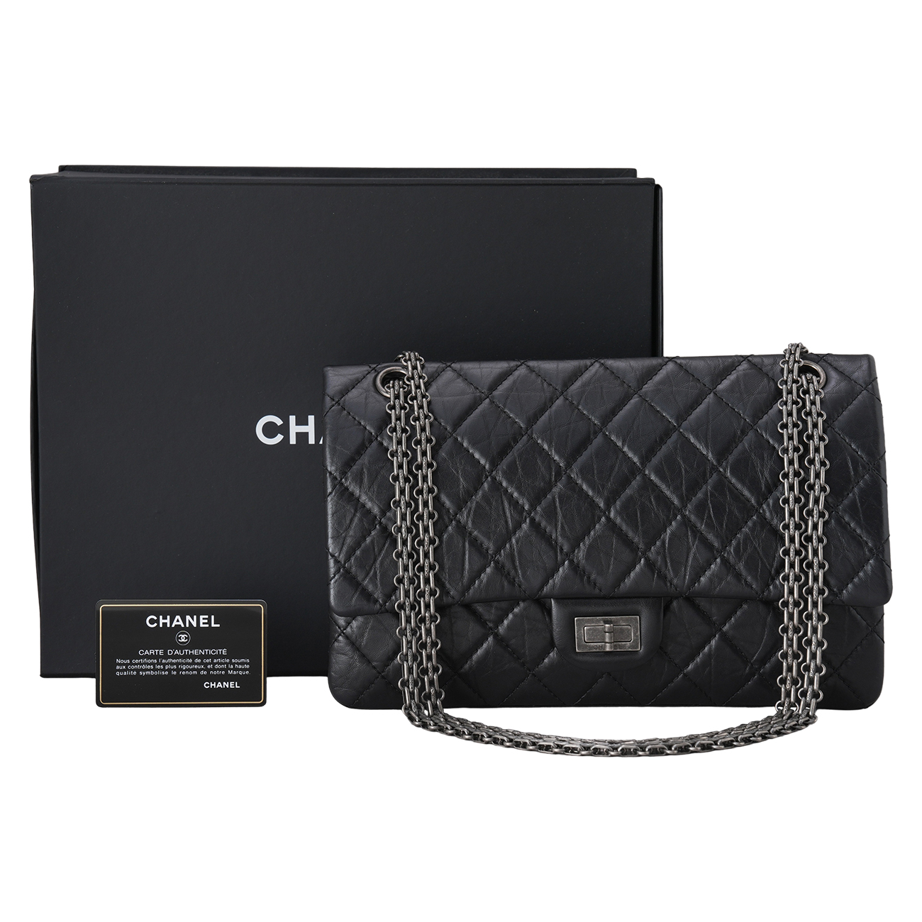 CHANEL(USED)샤넬 AS37587 2.55 빈티지 28 플랩백