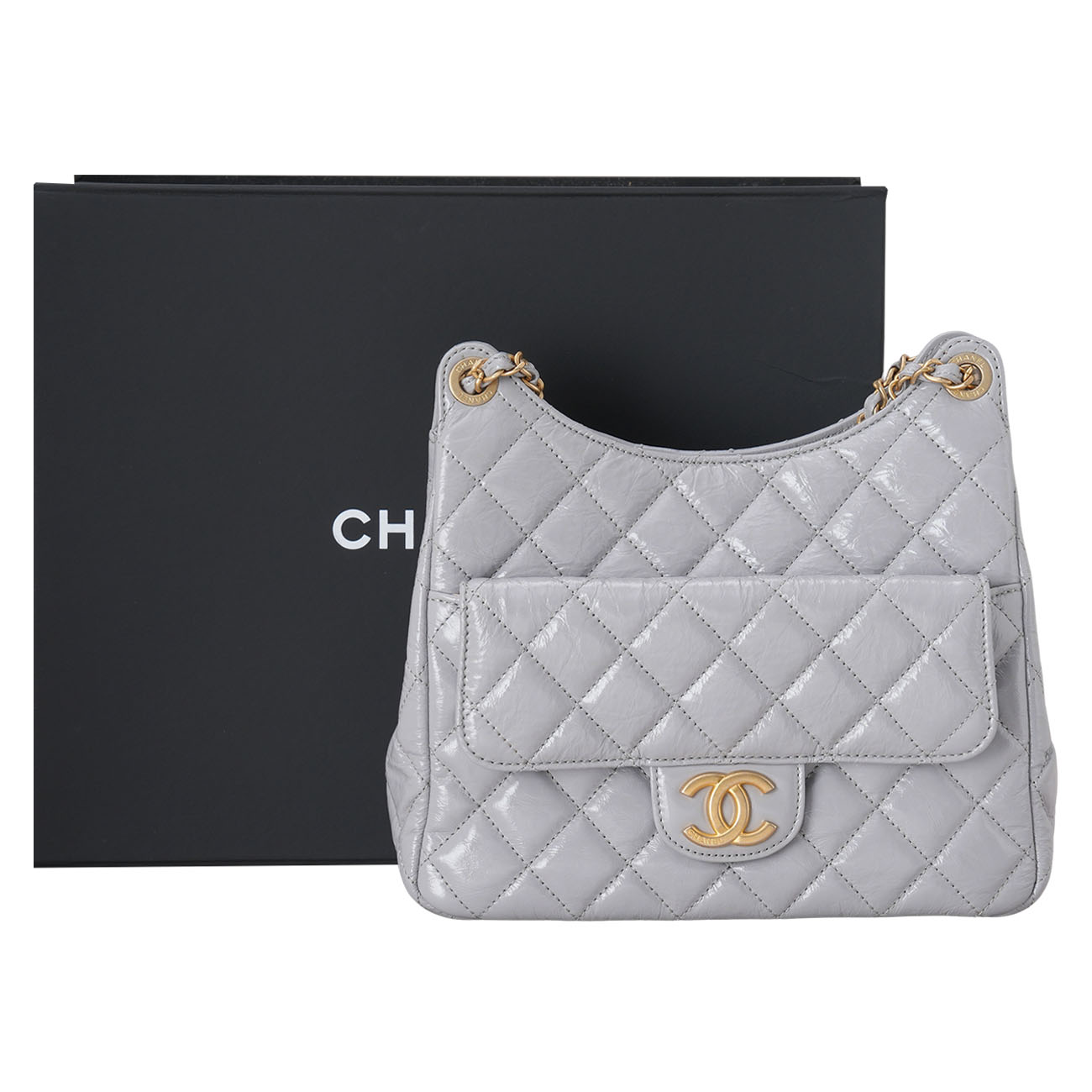 CHANEL(USED)샤넬 AS4323 시즌 호보백 스몰