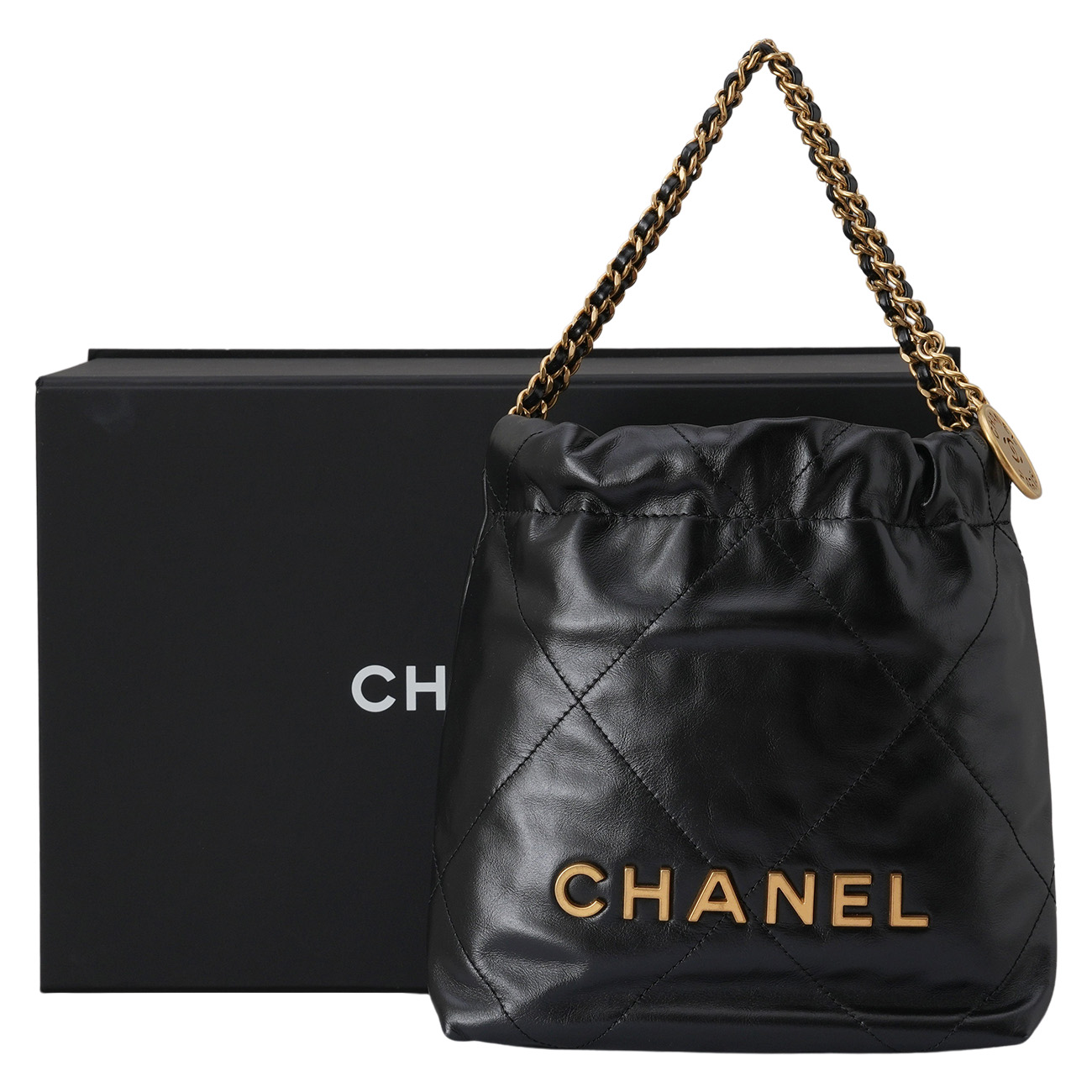 CHANEL(USED)샤넬 22백 미니 블랙