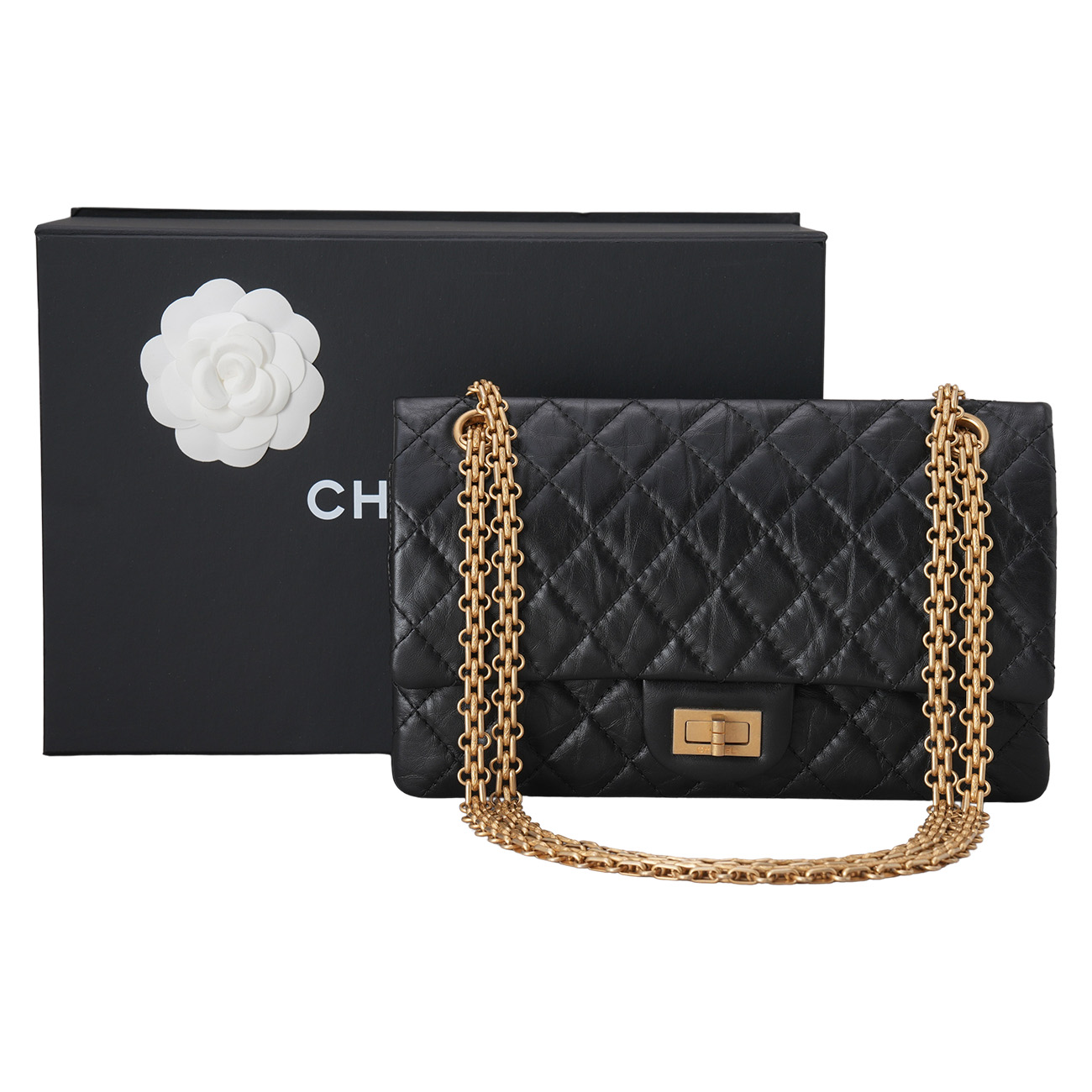 CHANEL(USED)샤넬 2.55 빈티지 미듐