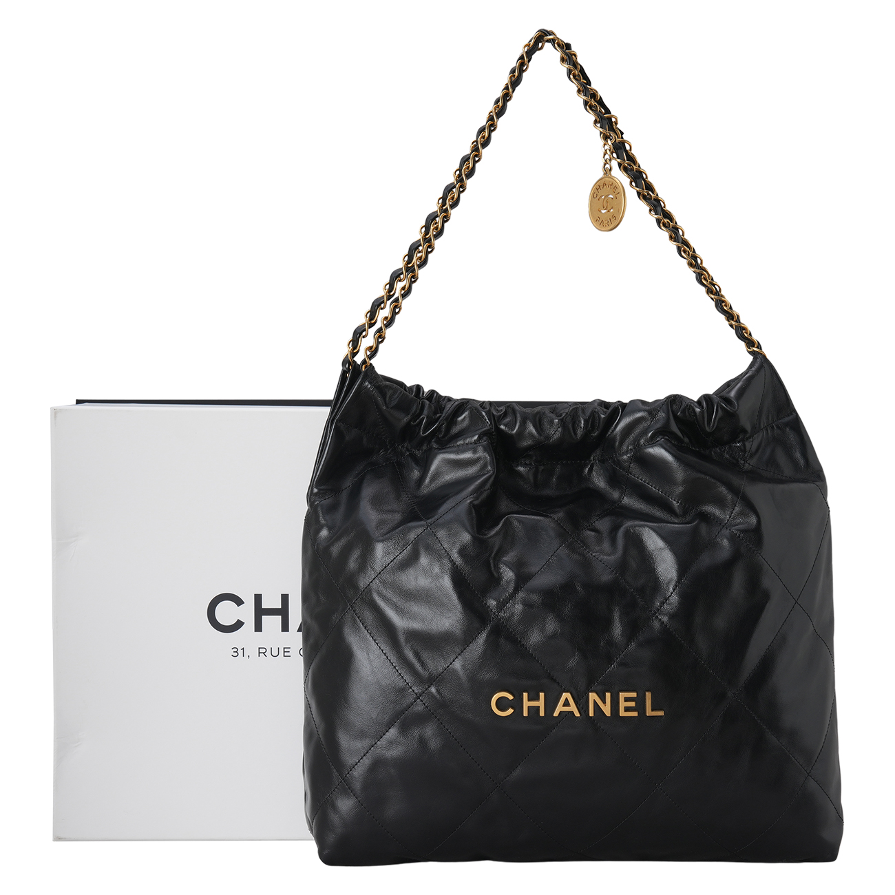 CHANEL(USED)샤넬 AS3261 22 미디움 백