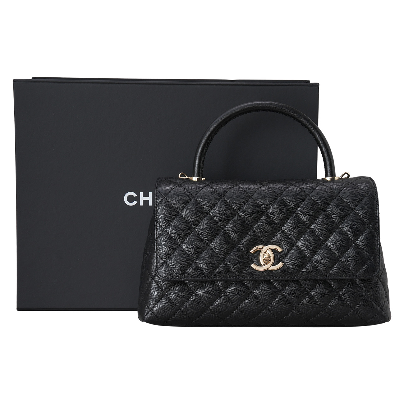 CHANEL(USED)샤넬 코코핸들 미듐