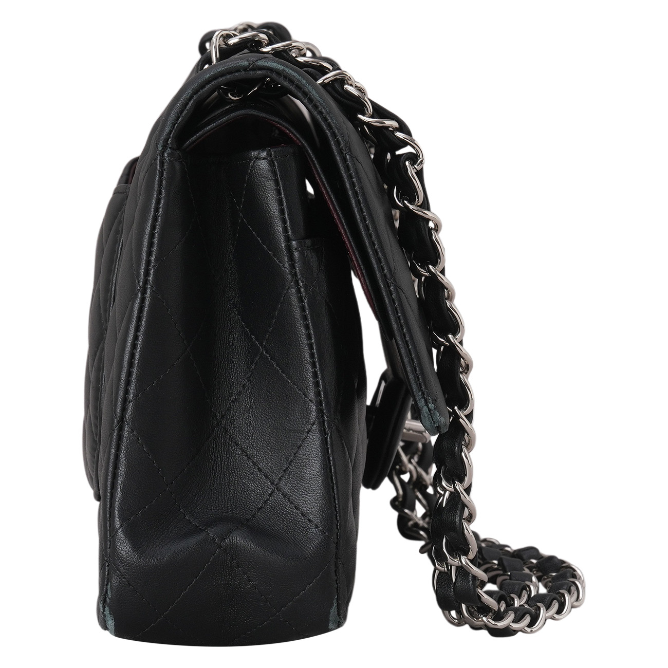 CHANEL(USED)샤넬 램스킨 클래식 미듐 플랩백