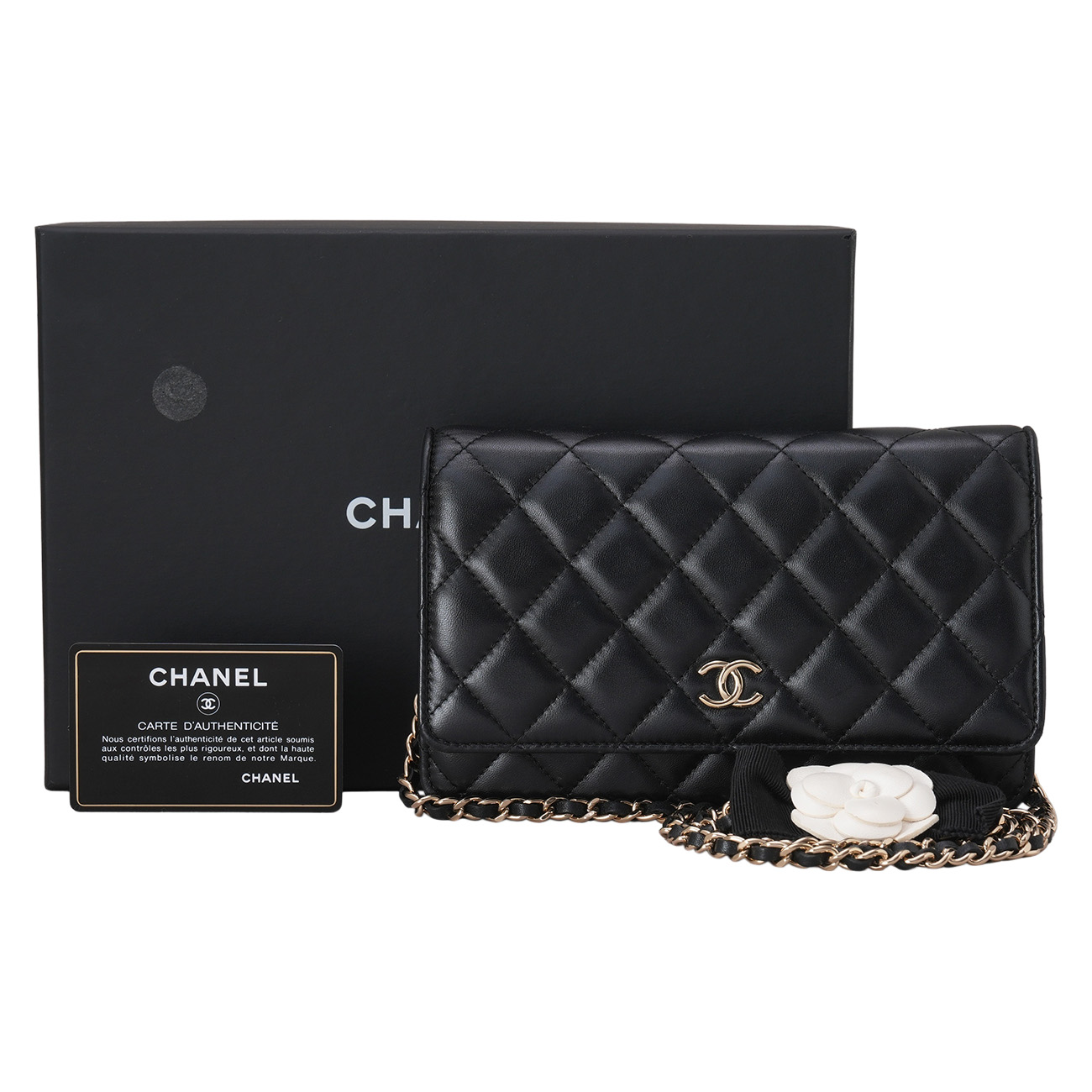 CHANEL(USED)샤넬 시즌 램스킨 클래식 WOC