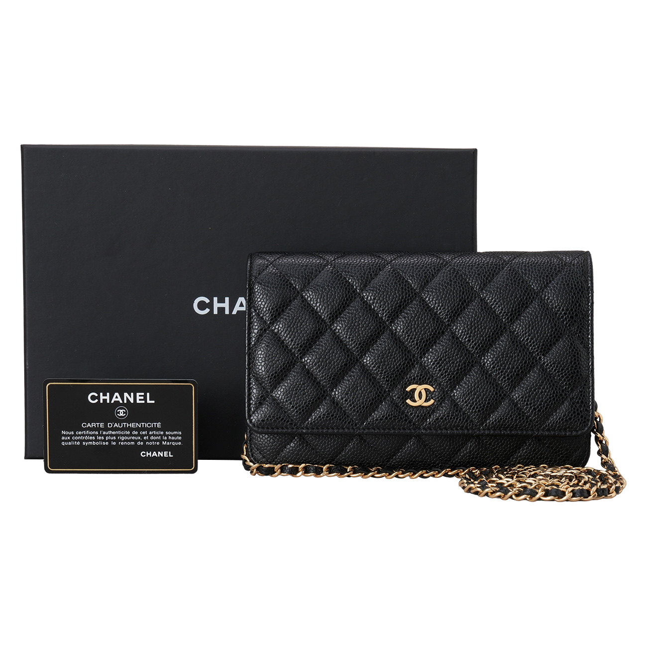 CHANEL(USED)샤넬 캐비어 클래식 WOC