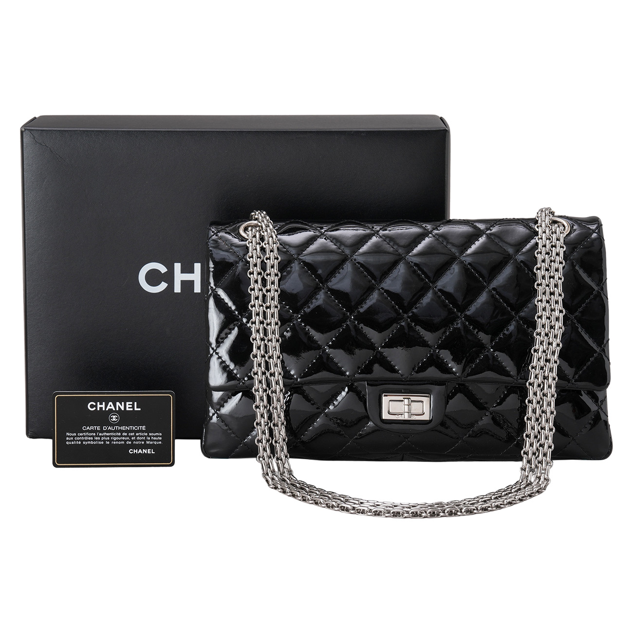CHANEL(USED)샤넬 페이던트 2.55 빈티지 28 플랩백
