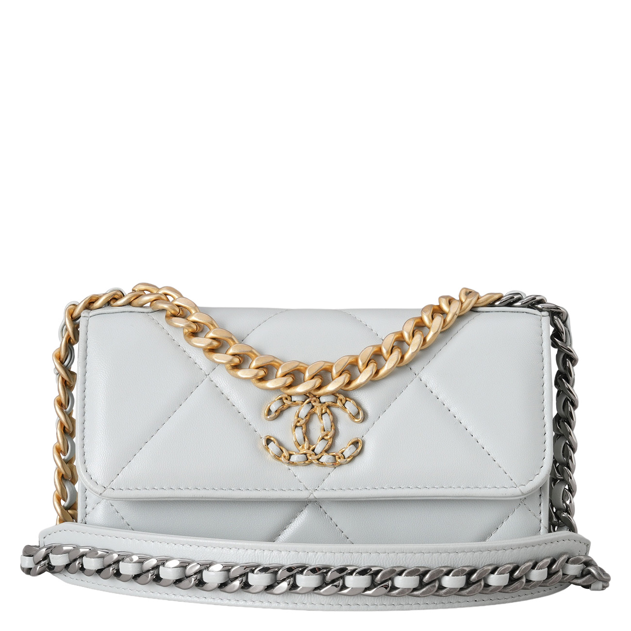 CHANEL(USED)샤넬 19 미니 체인 숄더백