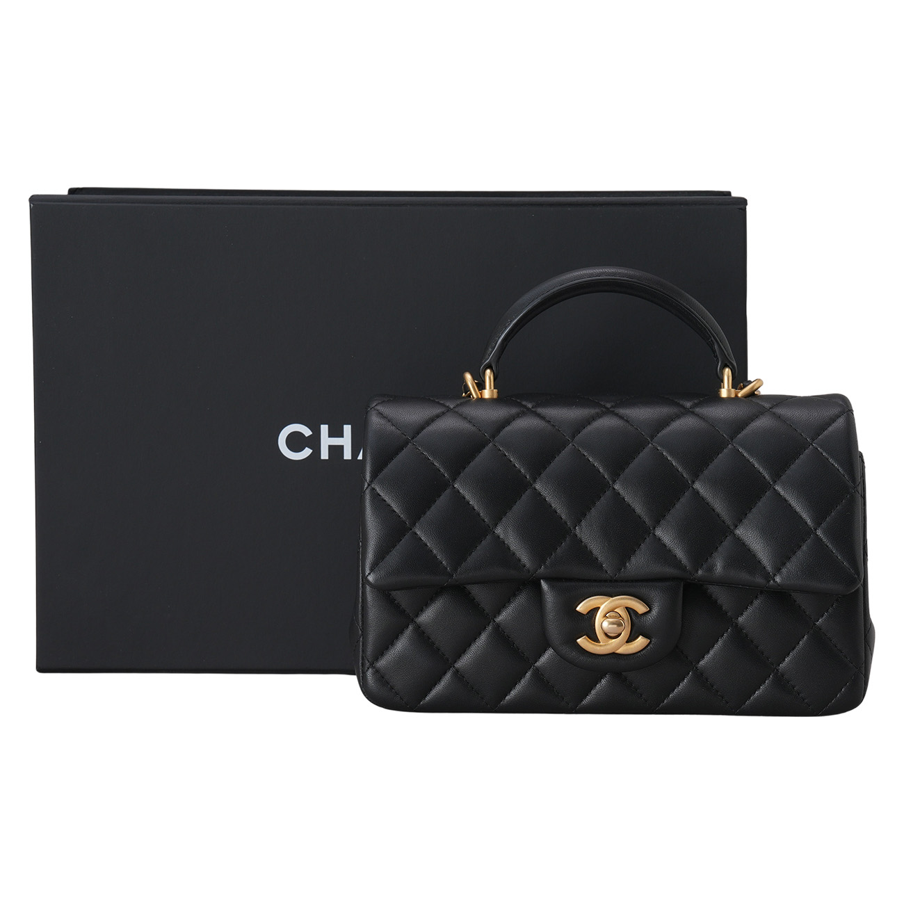 CHANEL(USED)샤넬 클래식 뉴미니 탑 핸들백