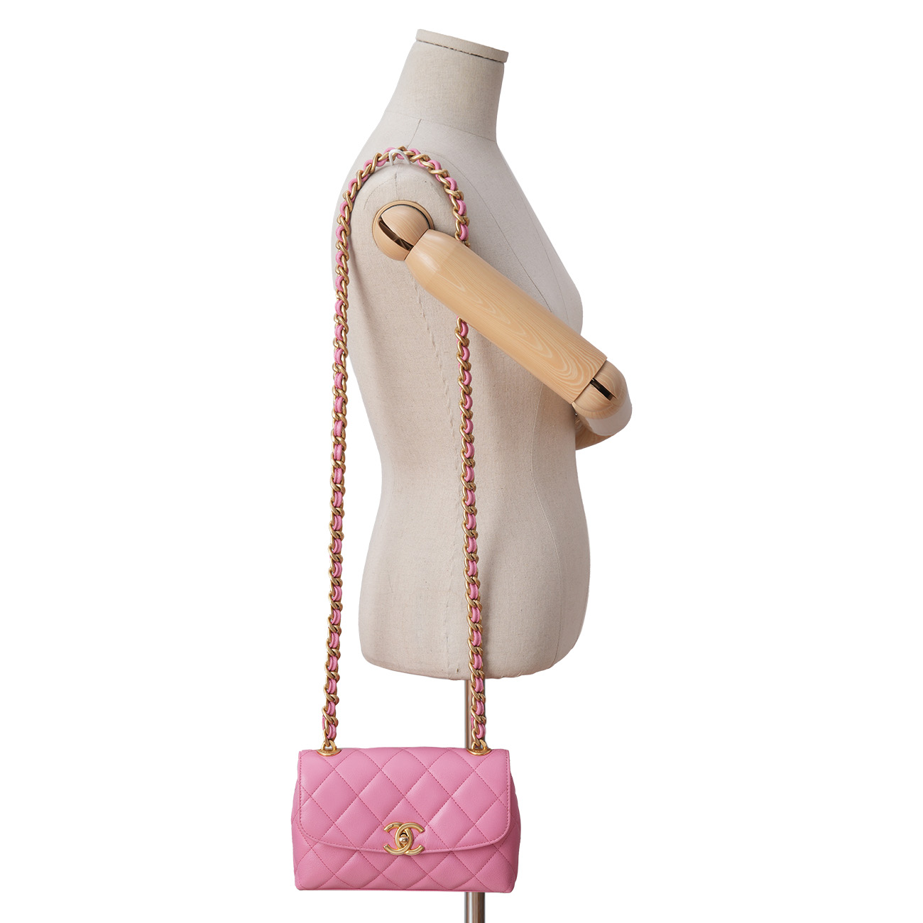 CHANEL(USED)샤넬 시즌 캐비어 체인 플랩 숄더백