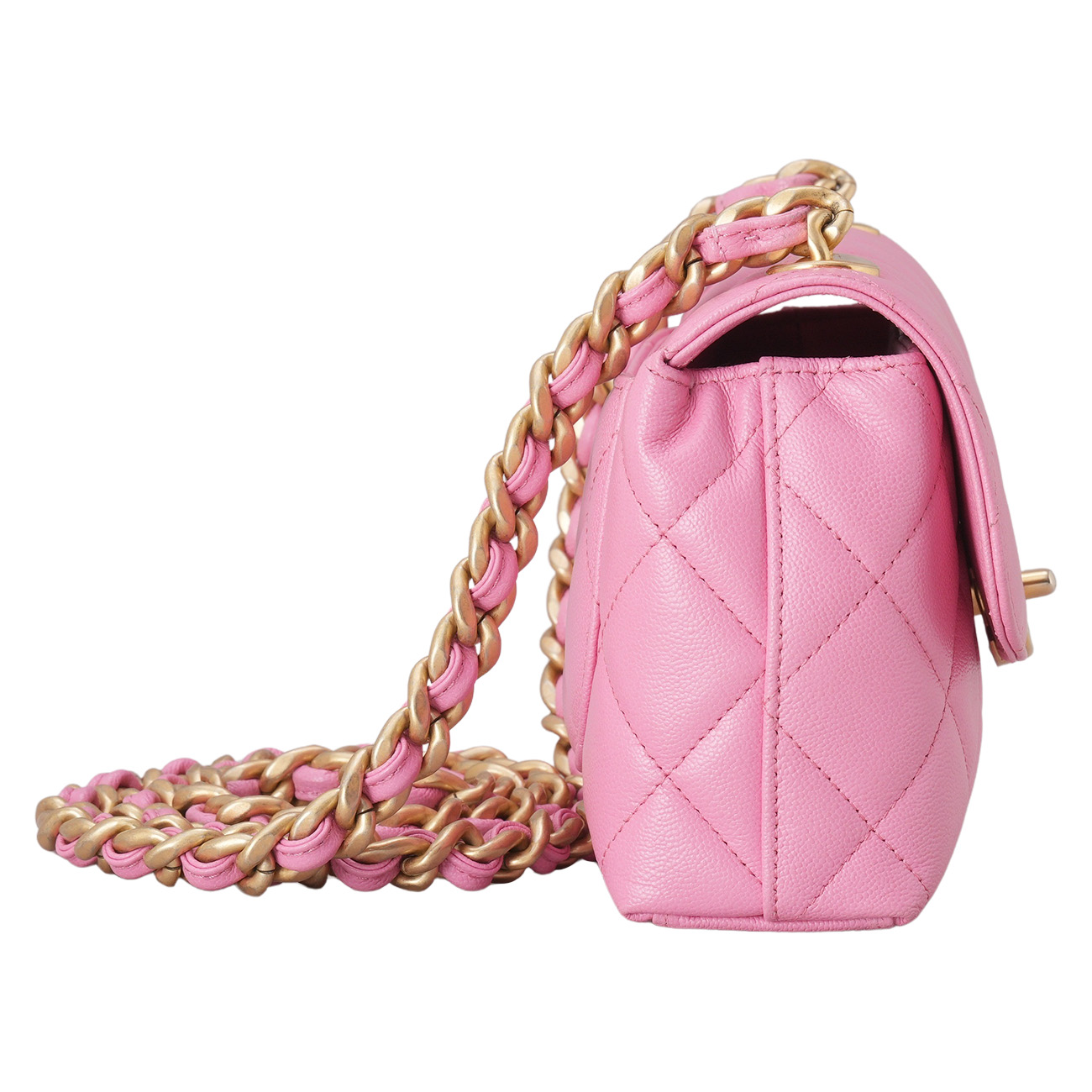 CHANEL(USED)샤넬 시즌 캐비어 체인 플랩 숄더백