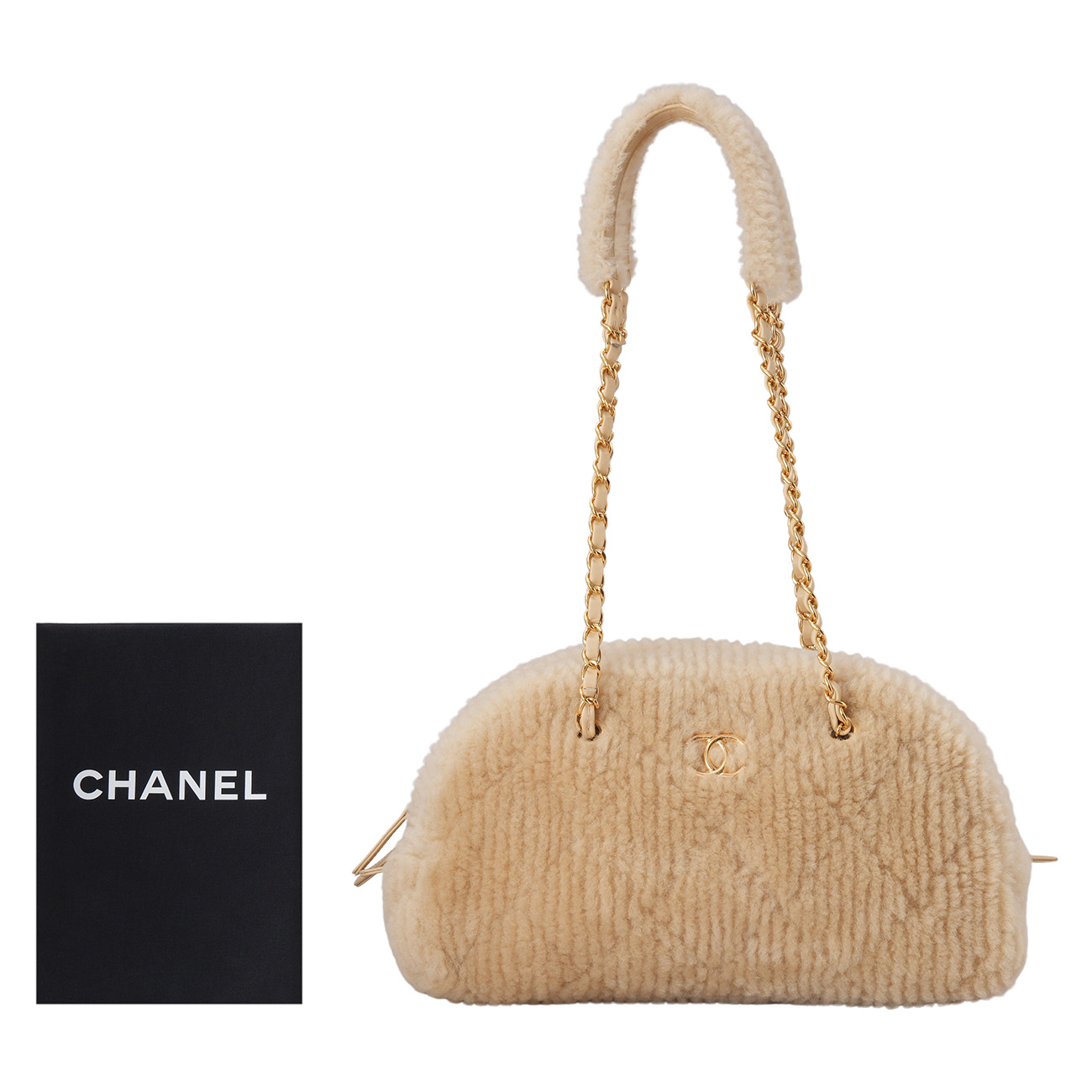 CHANEL(USED)샤넬 시즌 시어링 숄더백