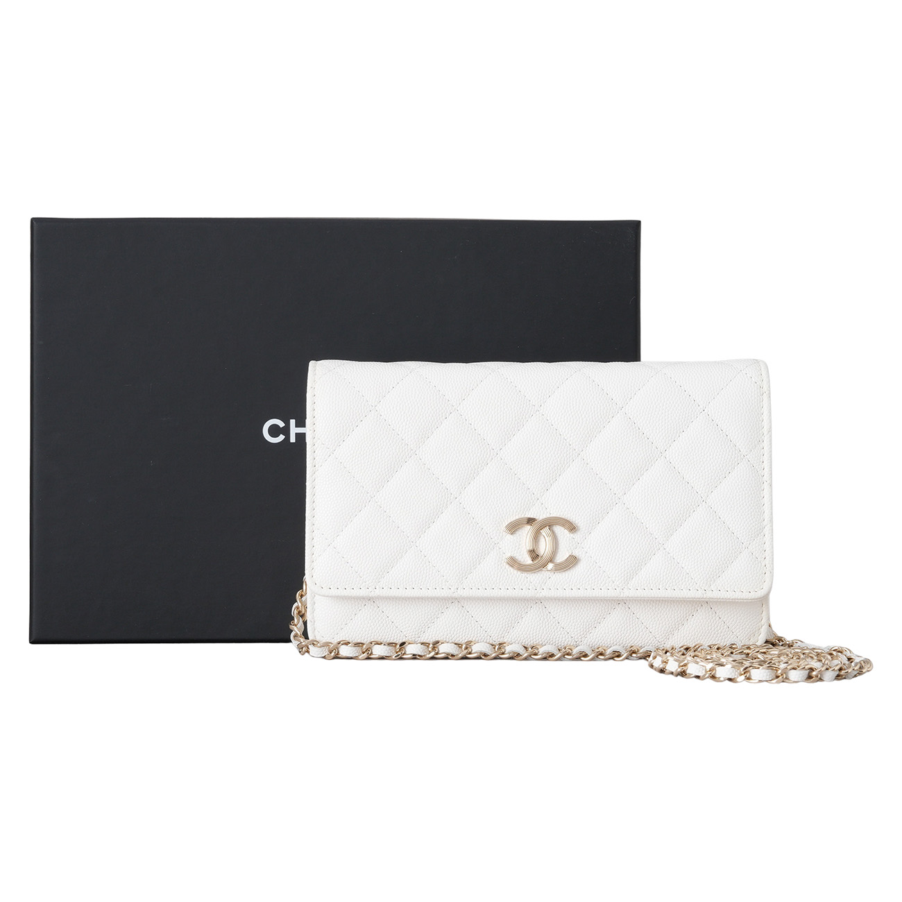 CHANEL(USED)샤넬 AP3127 시즌 캐비어 WOC