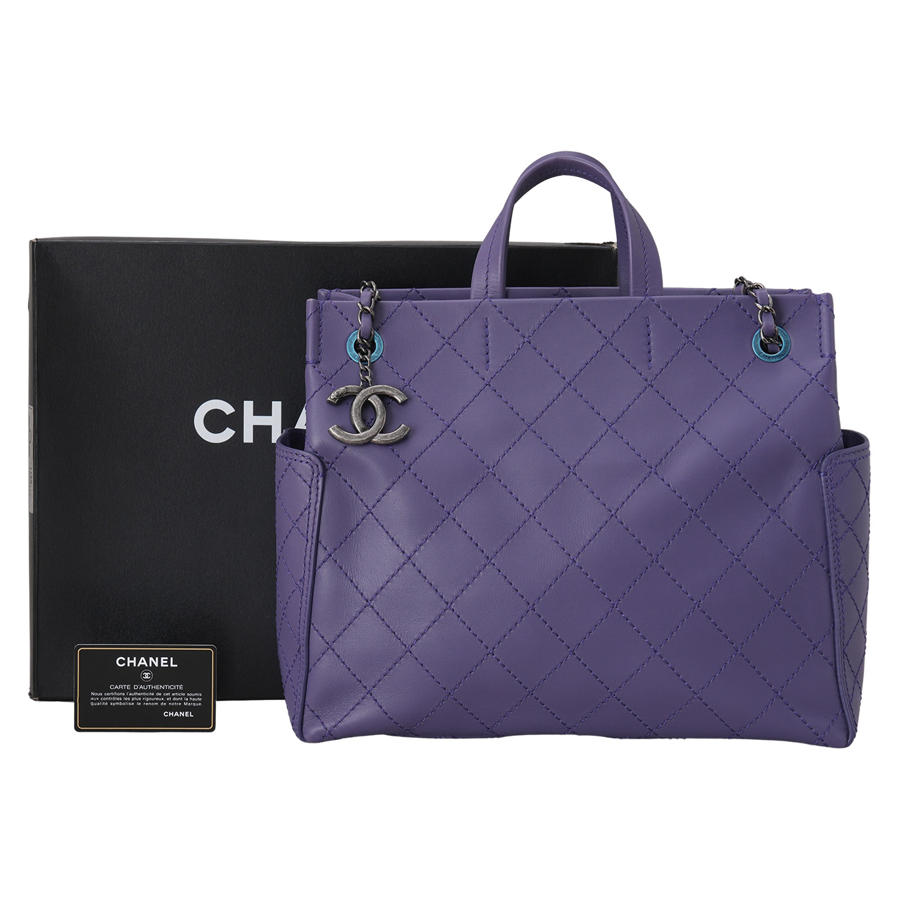 CHANEL(USED)샤넬 A94232 시즌 와일드 스티치 체인 숄더백