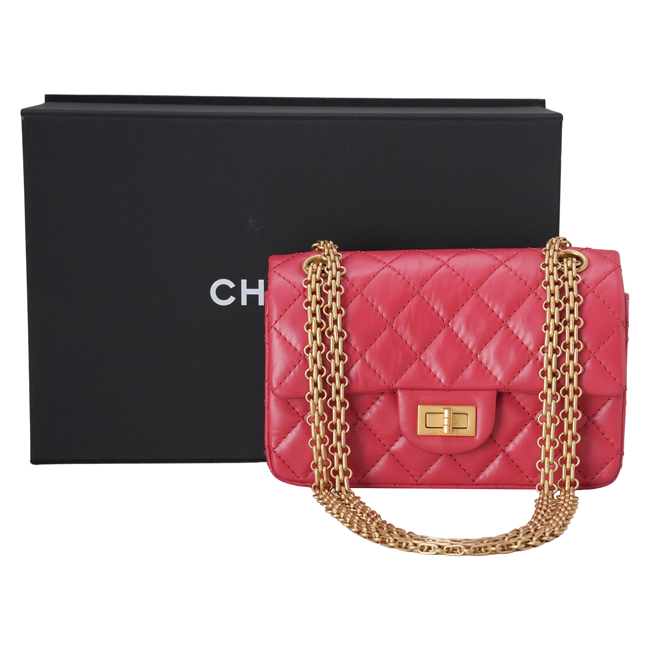 CHANEL(USED)샤넬 2.55빈티지 클래식 미니 체인 숄더백