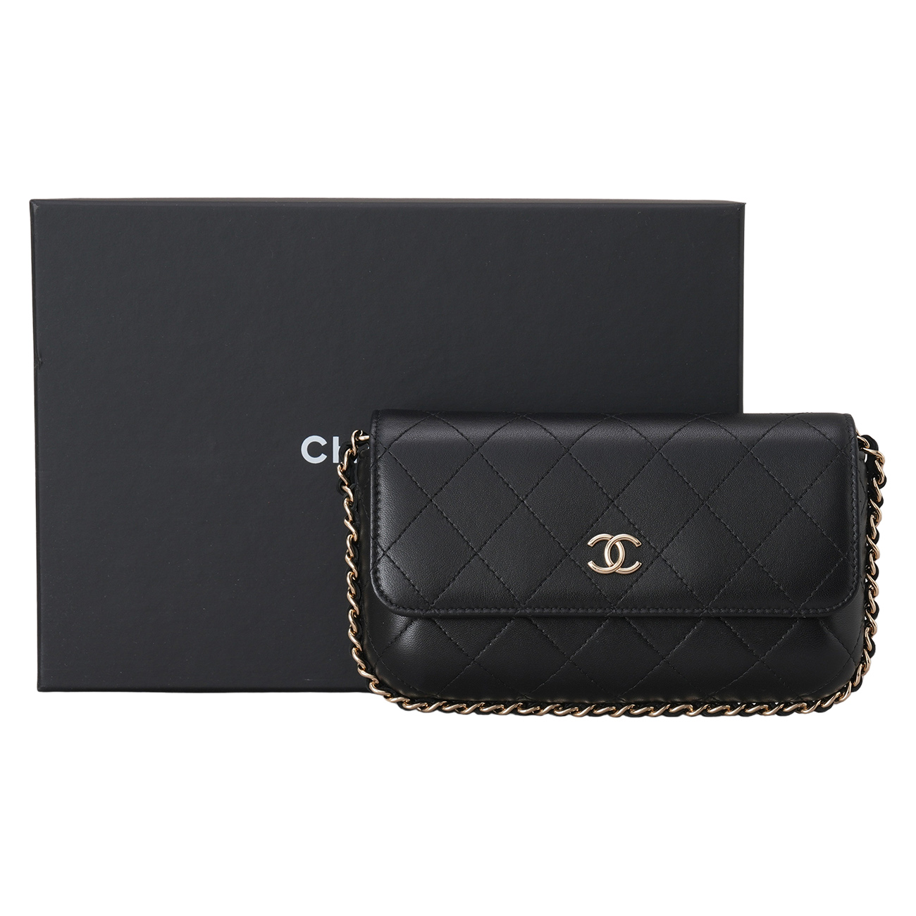 CHANEL(USED)샤넬 AP2839 어라운드 체인 폰 홀더백