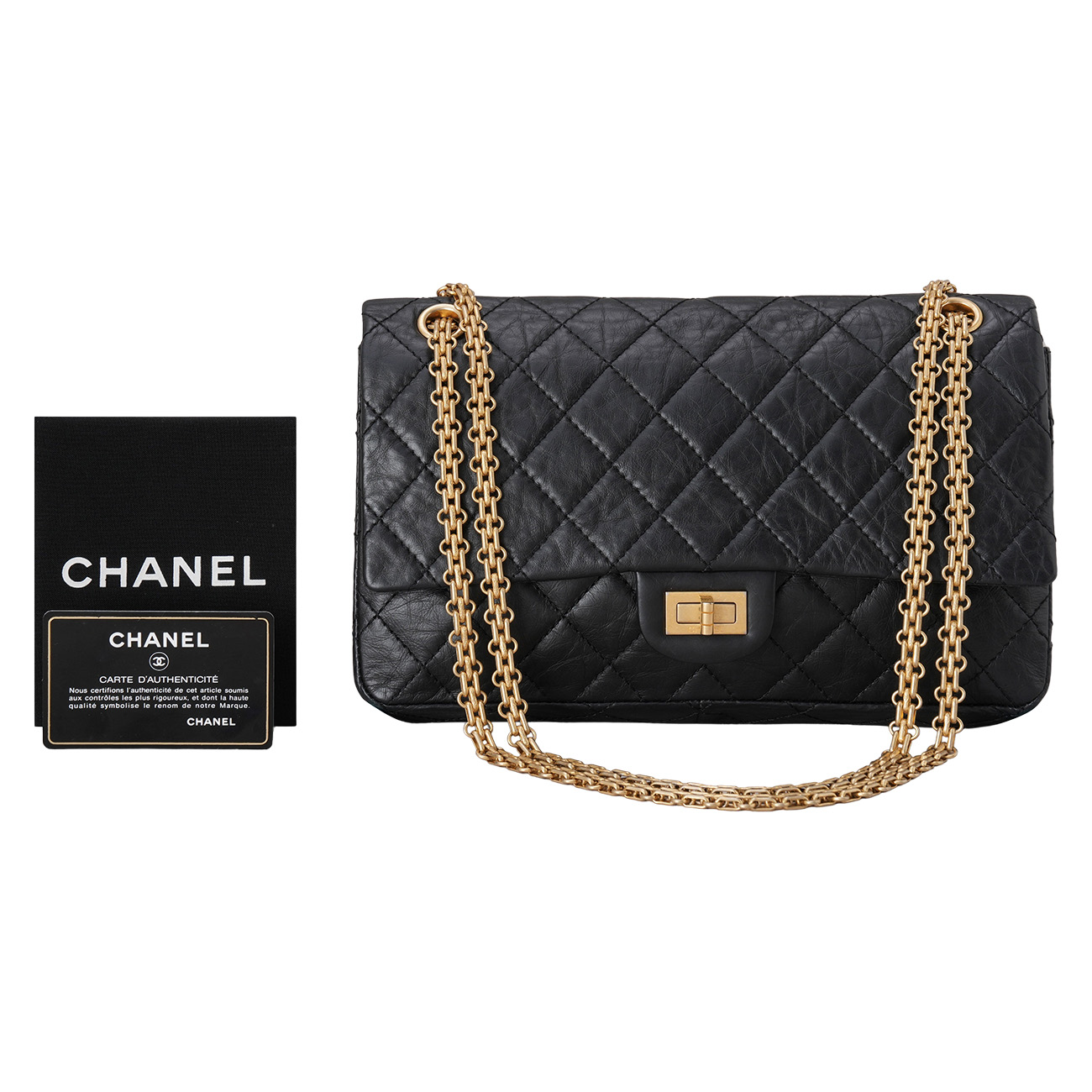 CHANEL(USED)샤넬 2.55 빈티지 28 플랩백