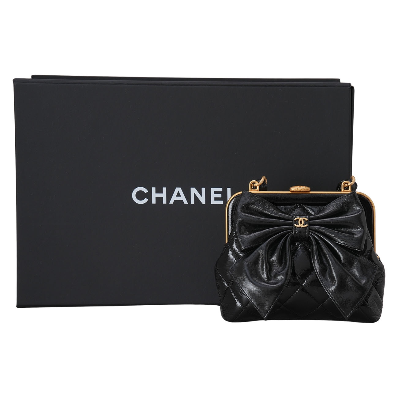 CHANEL(USED)샤넬 AP4028 페이던트 리본 미니 체인 크로스백