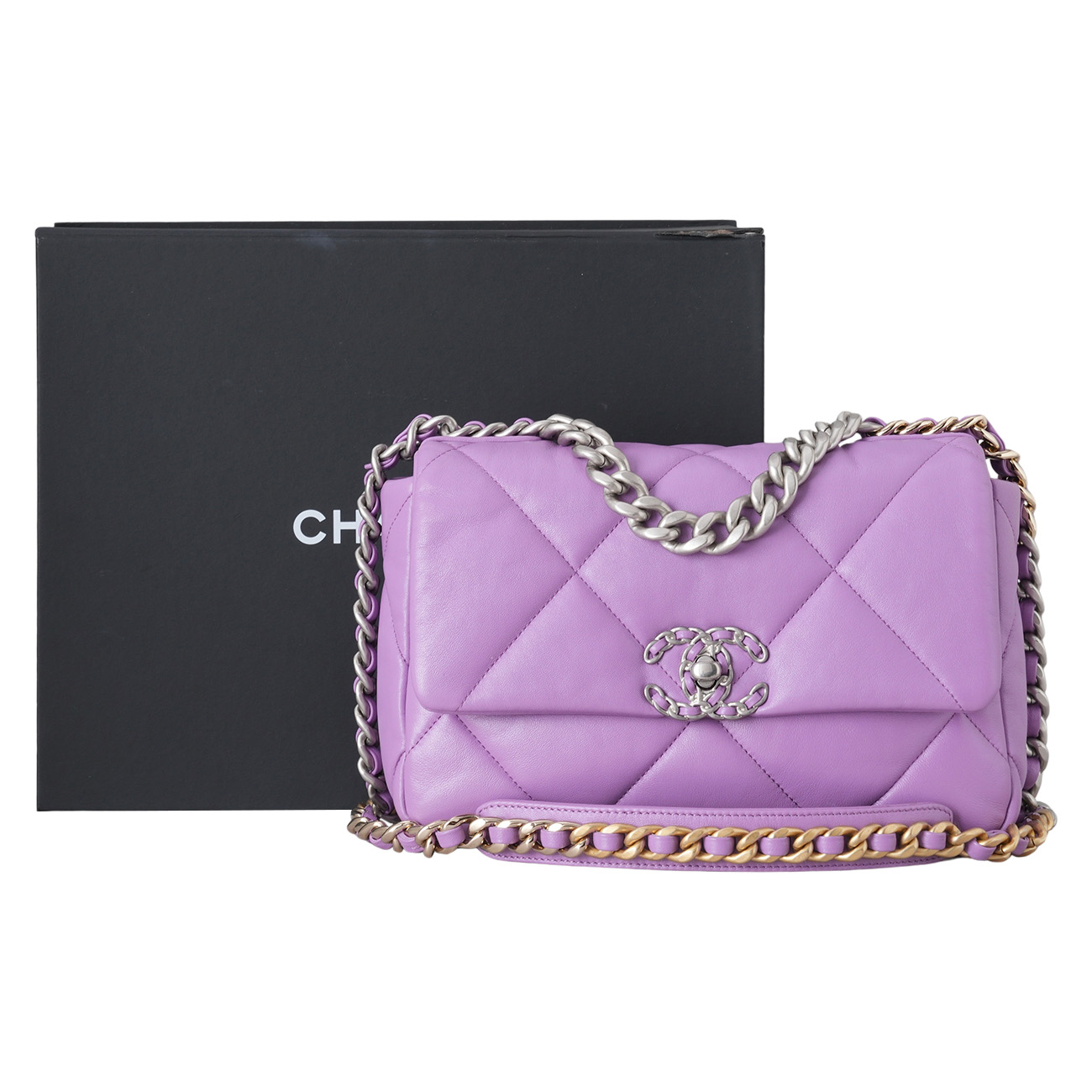 CHANEL(USED)샤넬 19백 미듐