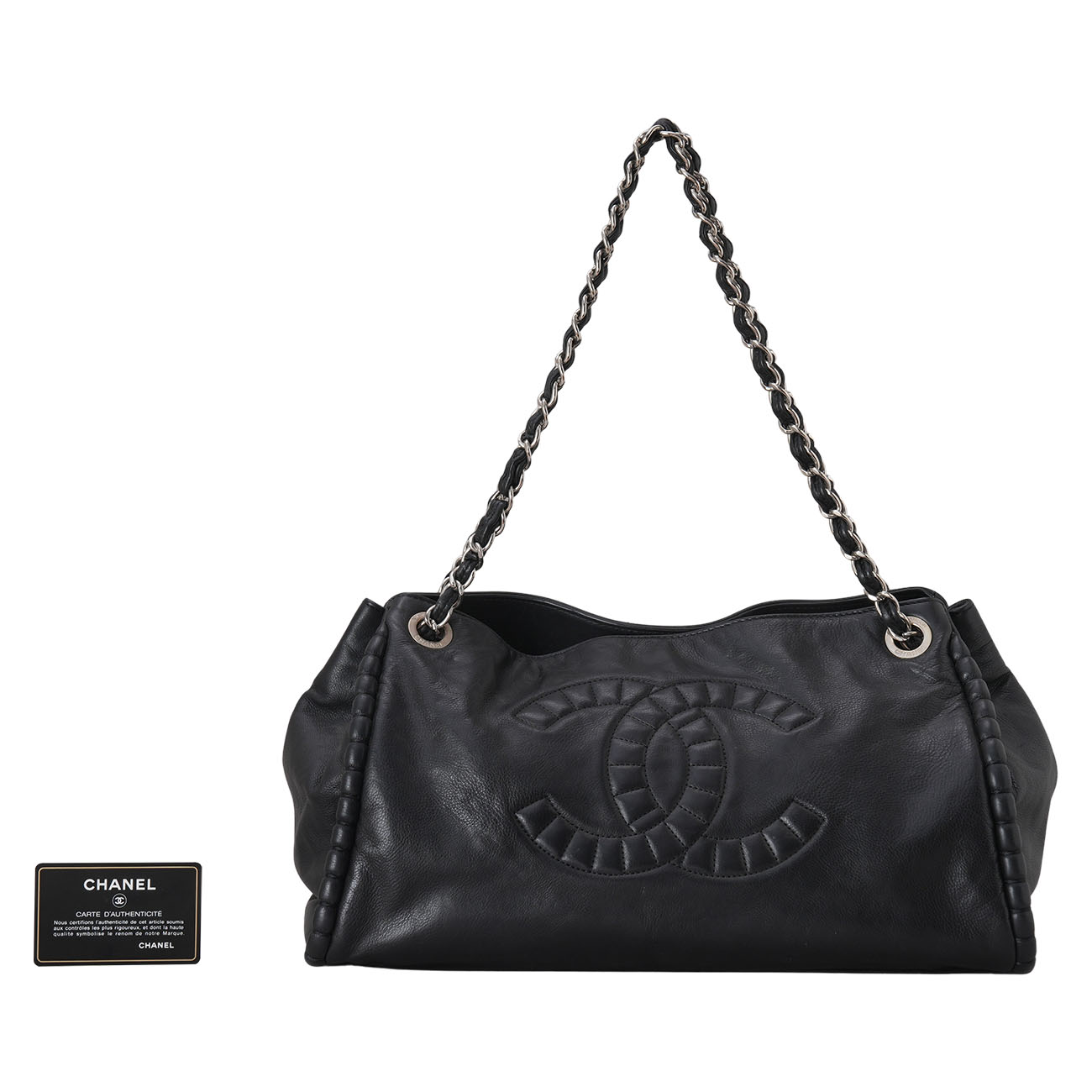 CHANEL(USED)샤넬 CC로고 시즌 쇼퍼백