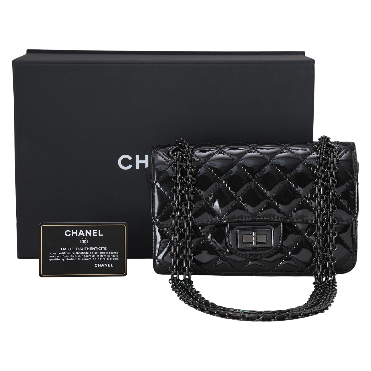 CHANEL(USED)샤넬 페이던트 2.55 빈티지 클래식 미니