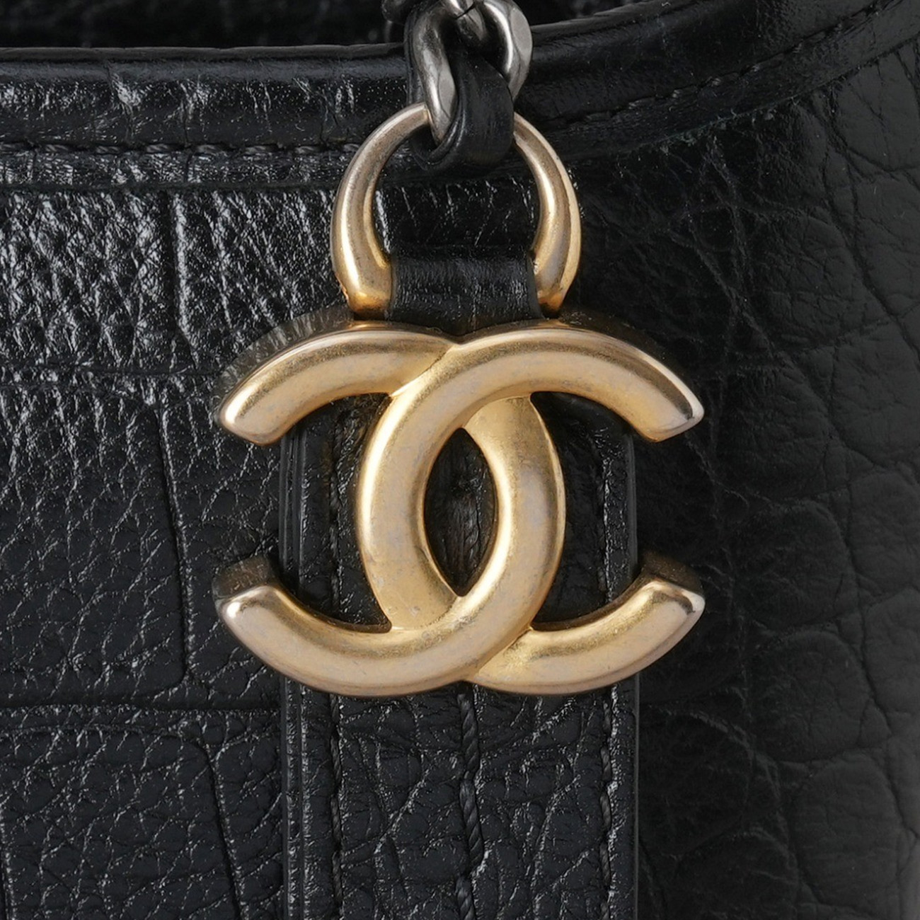 CHANEL(USED)샤넬 크로커다일 가브리엘 호보 스몰