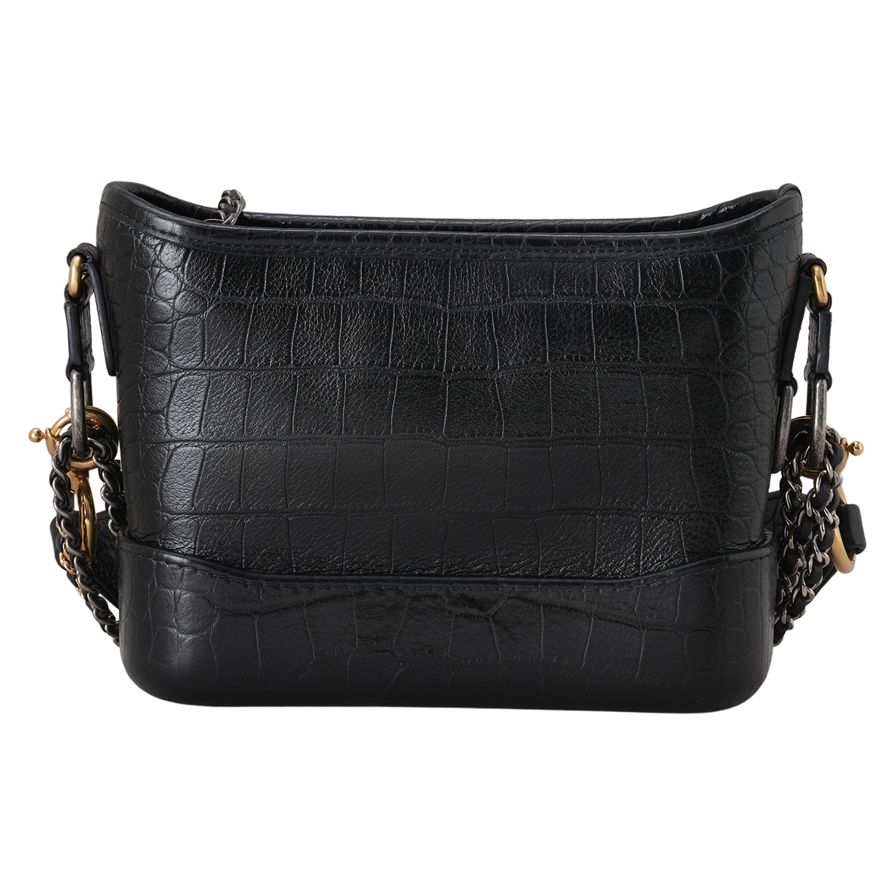 CHANEL(USED)샤넬 크로커다일 가브리엘 호보 스몰