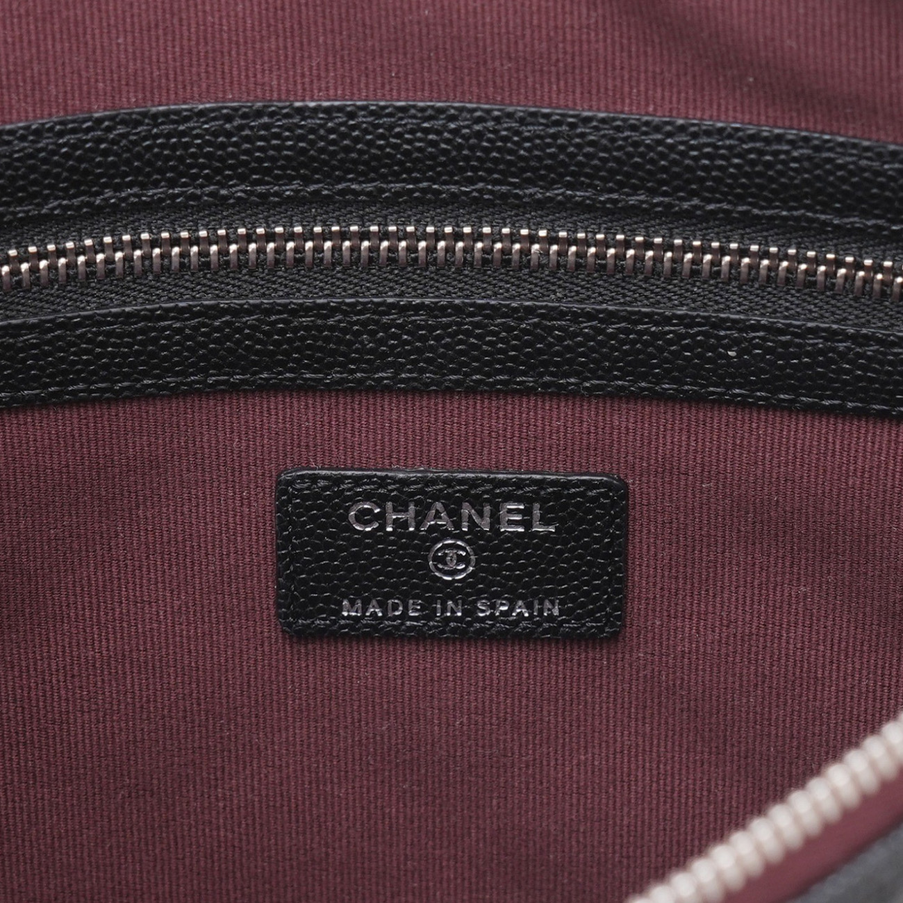 CHANEL(USED)샤넬 캐비어 클래식 클러치 뉴미듐