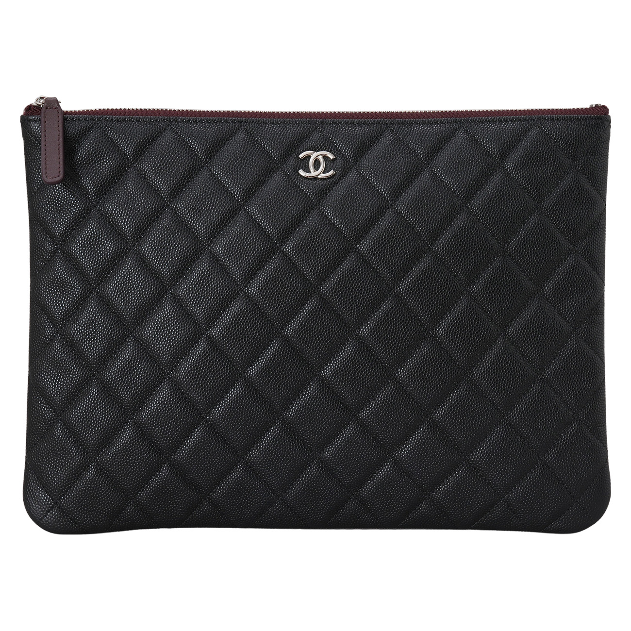 CHANEL(USED)샤넬 캐비어 클래식 클러치 뉴미듐