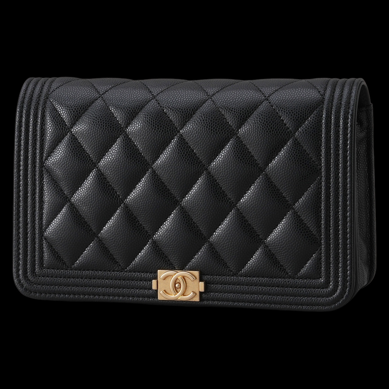 CHANEL(USED)샤넬 캐비어 보이샤넬 WOC