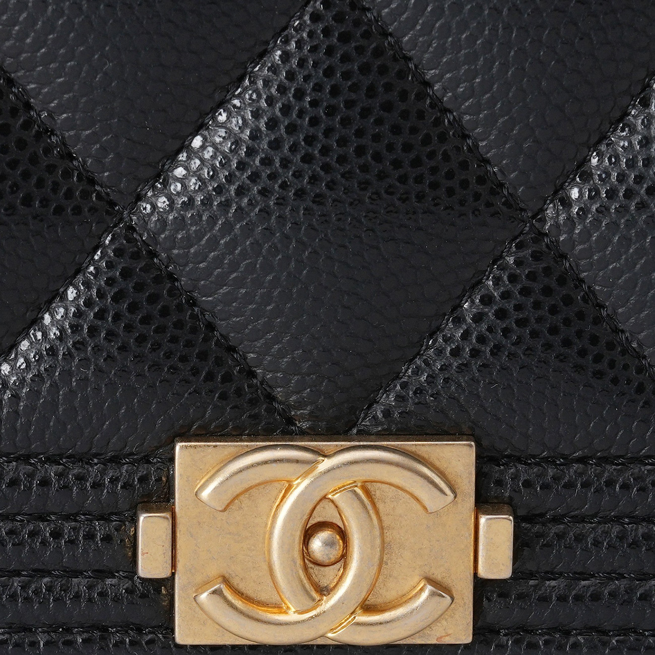 CHANEL(USED)샤넬 캐비어 보이샤넬 WOC