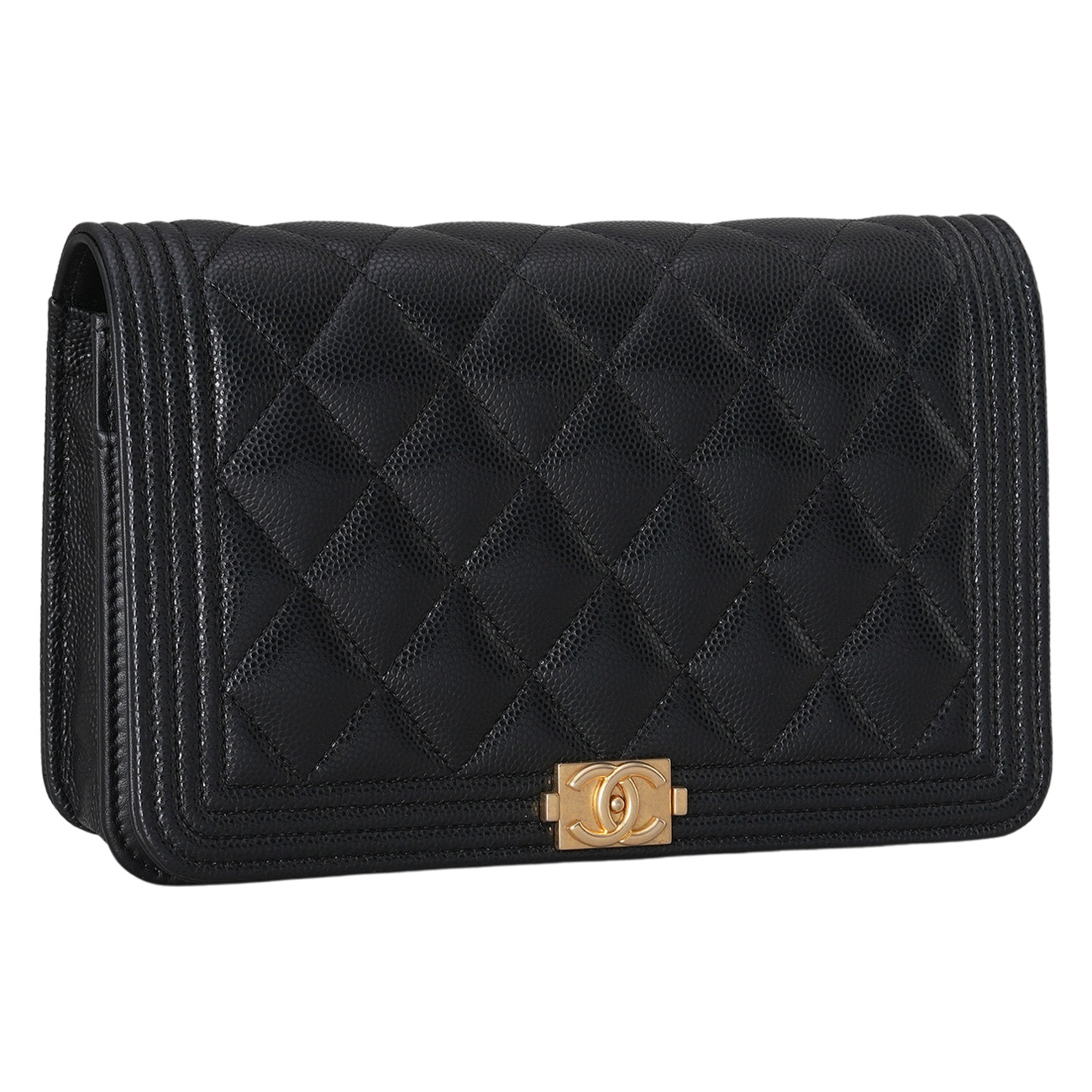 CHANEL(USED)샤넬 캐비어 보이샤넬 WOC