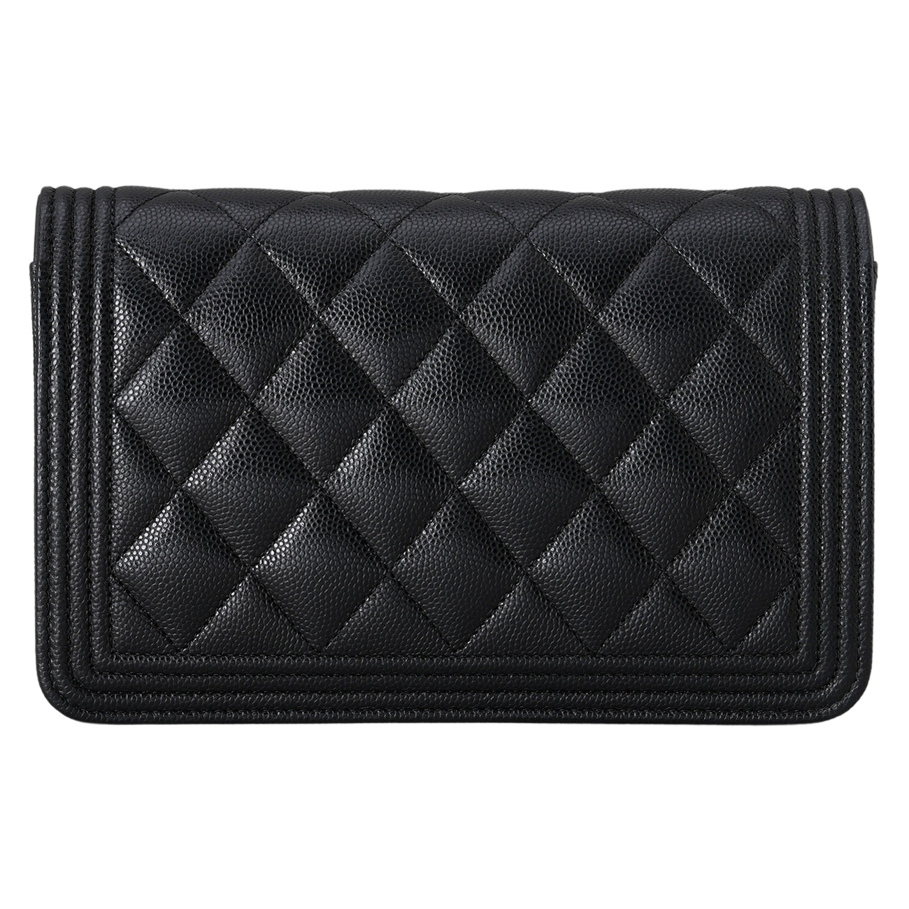 CHANEL(USED)샤넬 캐비어 보이샤넬 WOC