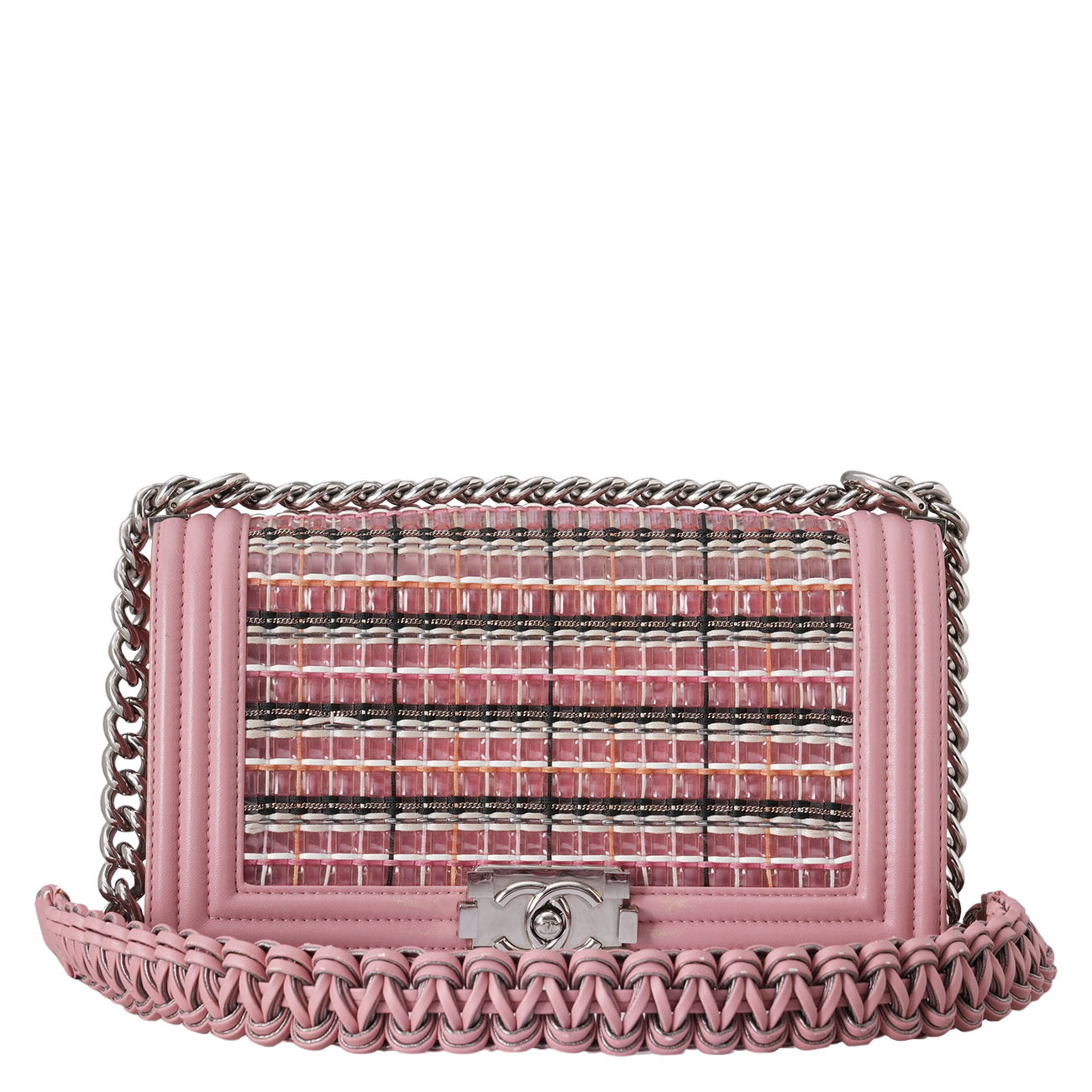 CHANEL(USED)샤넬 시즌 보이샤넬 미디움 백