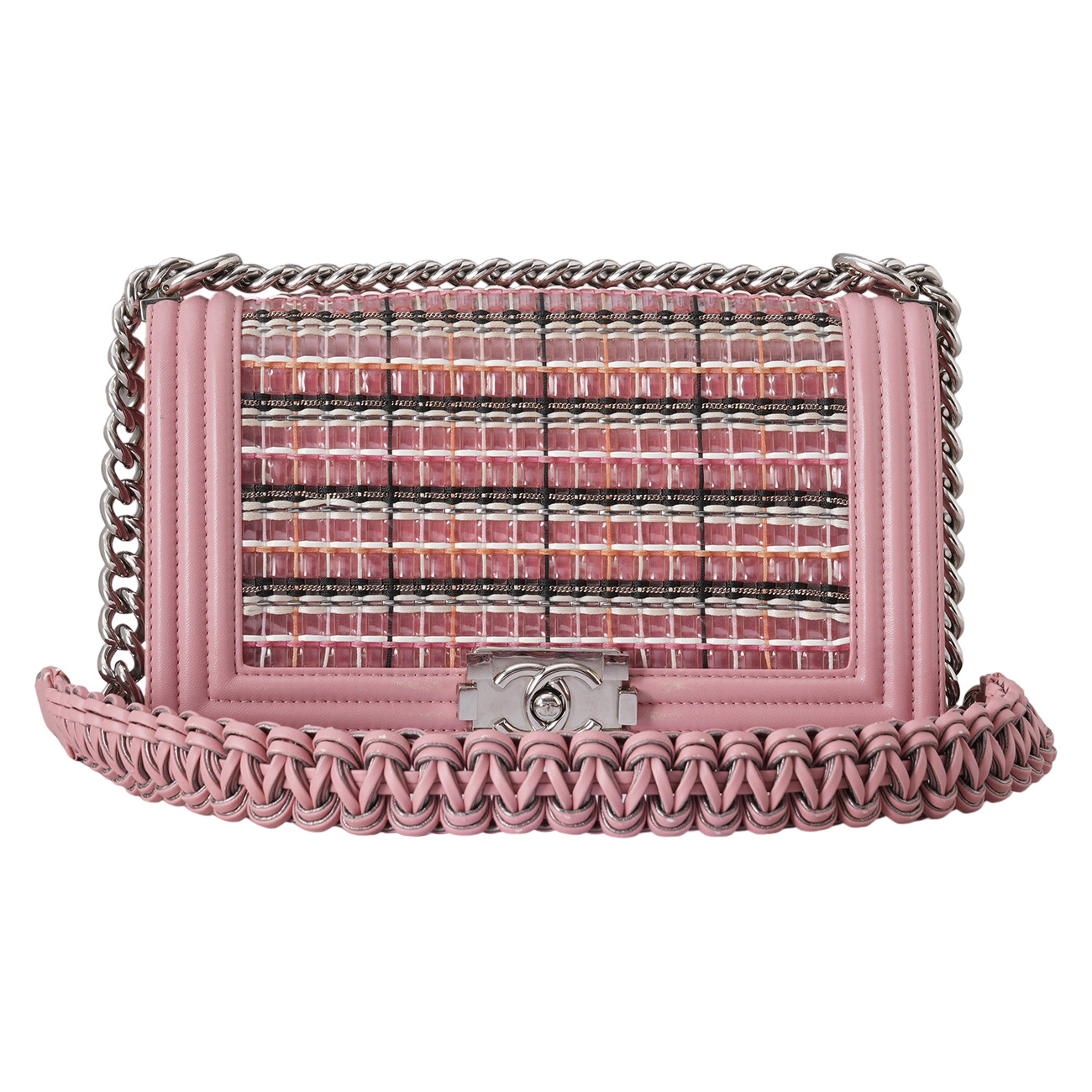 CHANEL(USED)샤넬 시즌 보이샤넬 미디움 백
