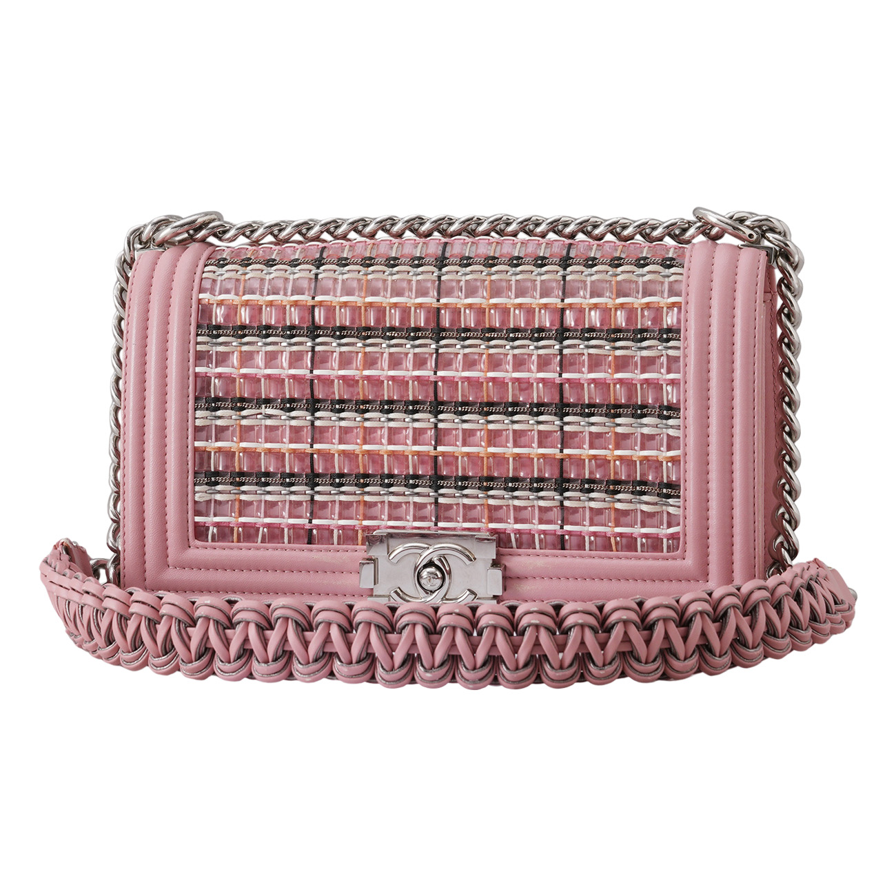 CHANEL(USED)샤넬 시즌 보이샤넬 미디움 백