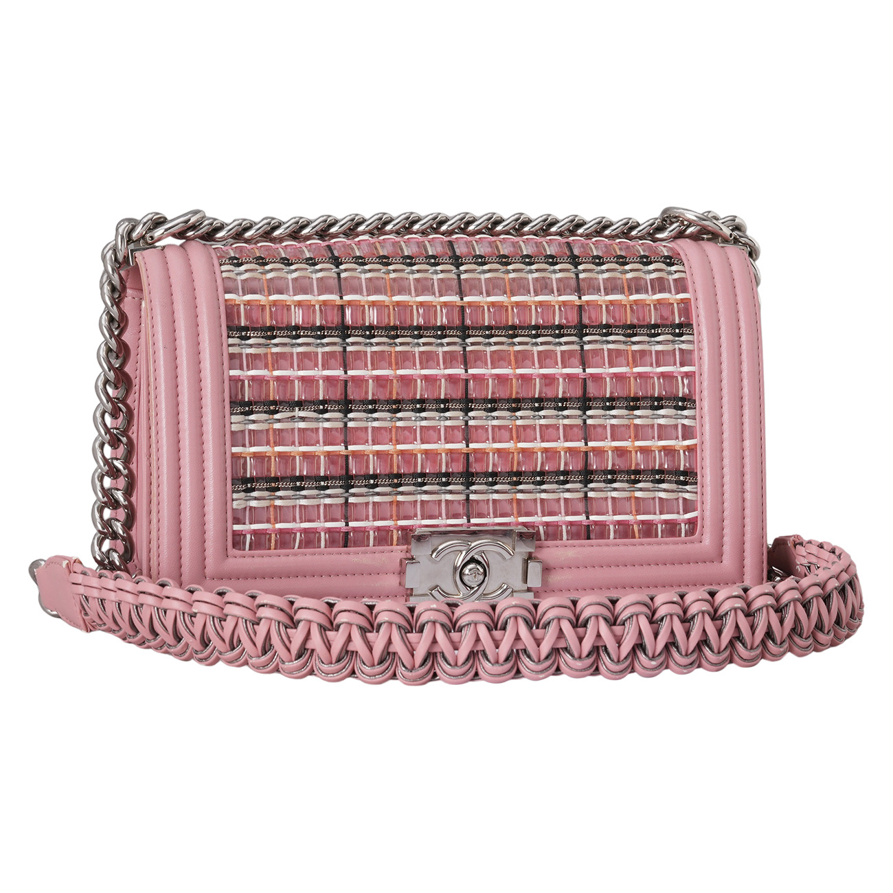 CHANEL(USED)샤넬 시즌 보이샤넬 미디움 백
