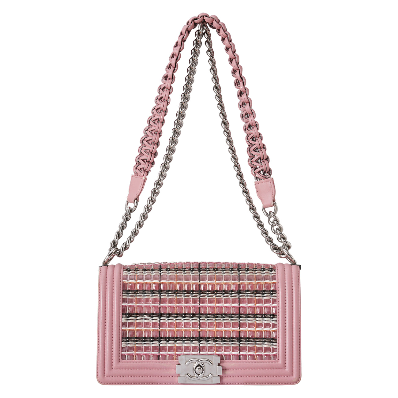 CHANEL(USED)샤넬 시즌 보이샤넬 미디움 백
