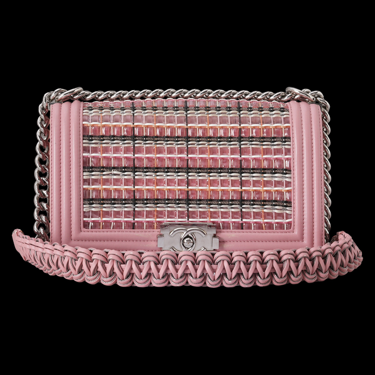CHANEL(USED)샤넬 시즌 보이샤넬 미디움 백