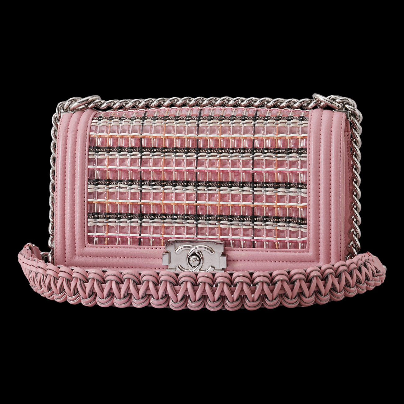 CHANEL(USED)샤넬 시즌 보이샤넬 미디움 백