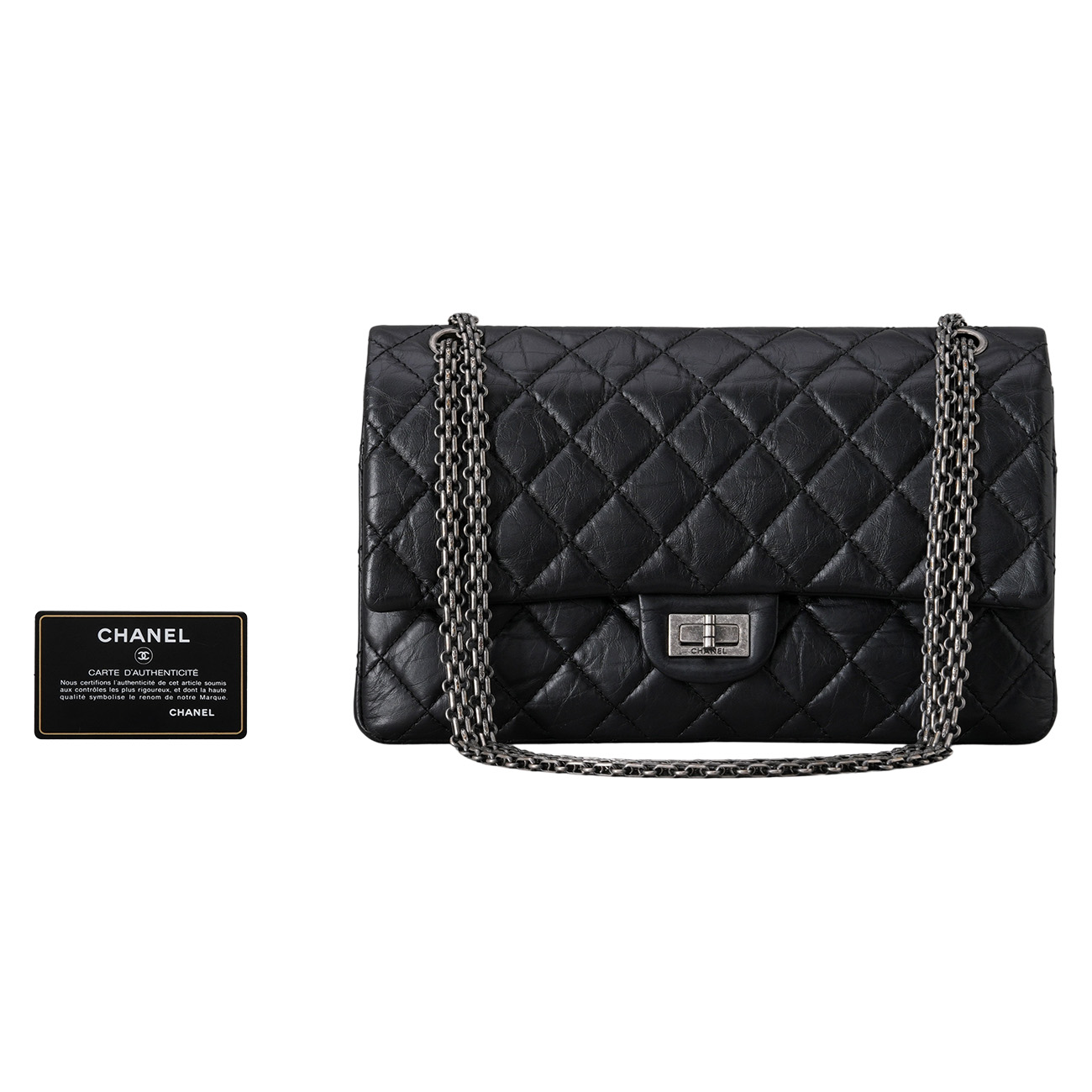 CHANEL(USED)샤넬 2.55 빈티지 28 플랩백