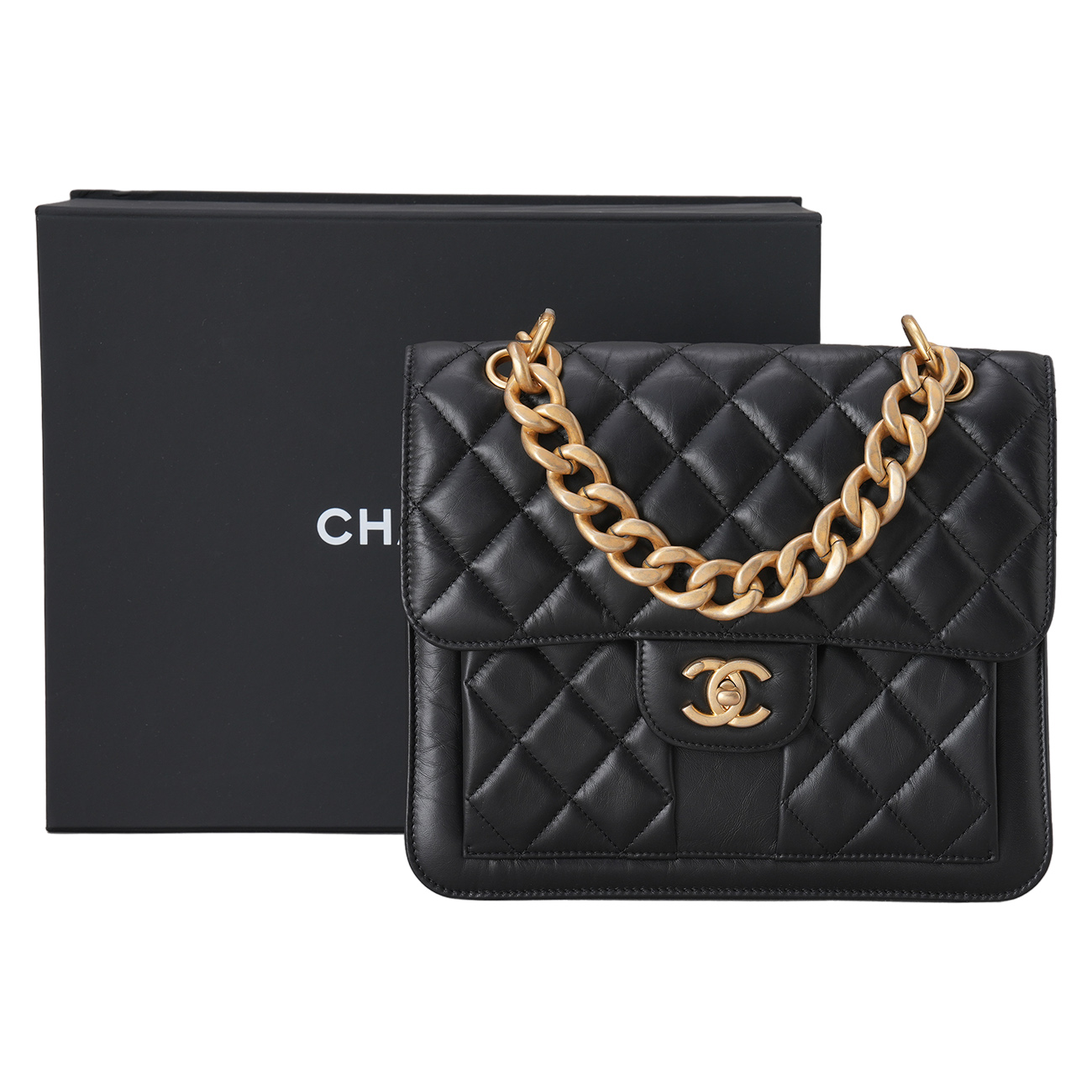 CHANEL(USED)샤넬 AS4031 스퀘어 백팩